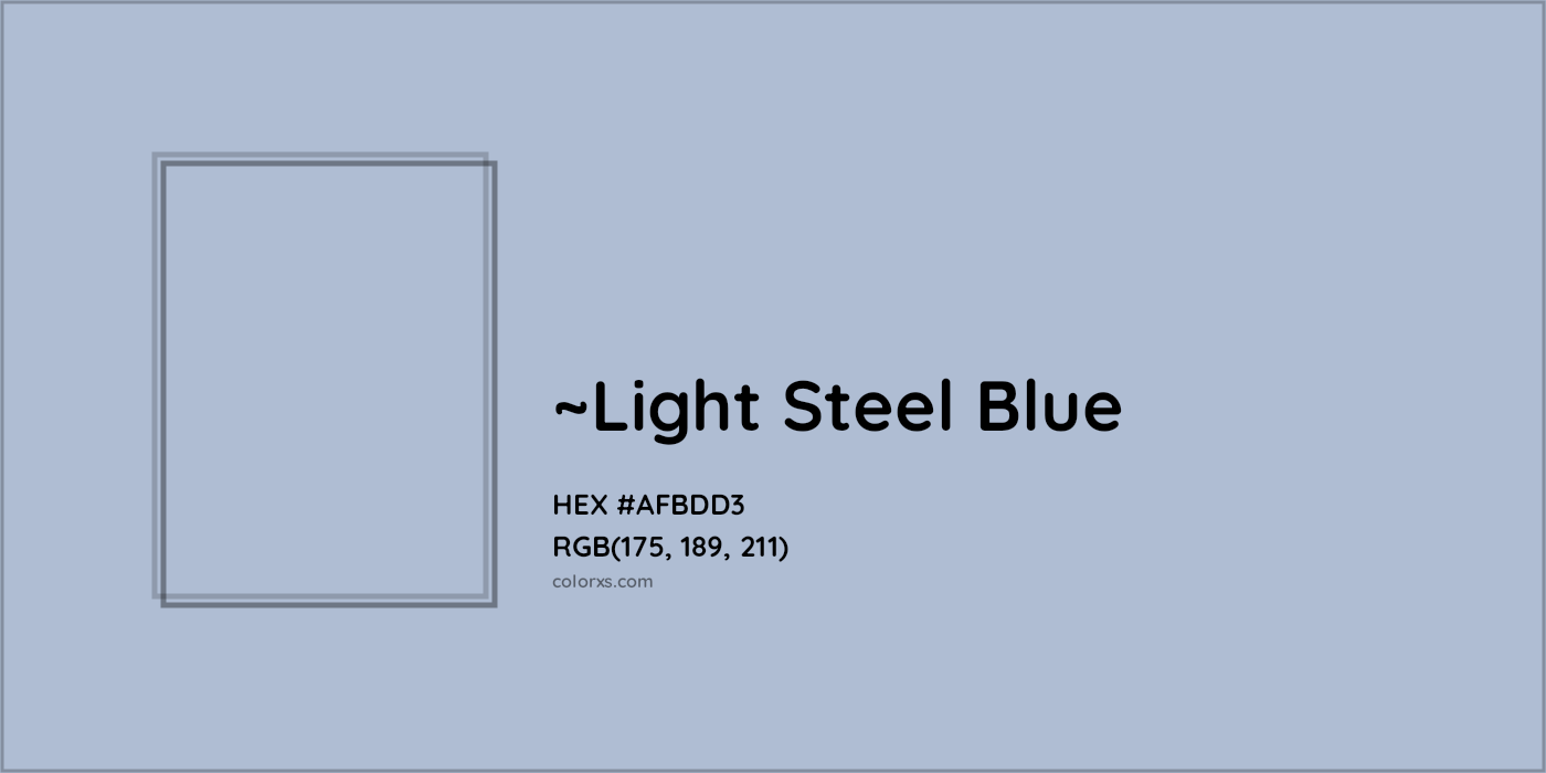 HEX #AFBDD3 Color Name, Color Code, Palettes, Similar Paints, Images