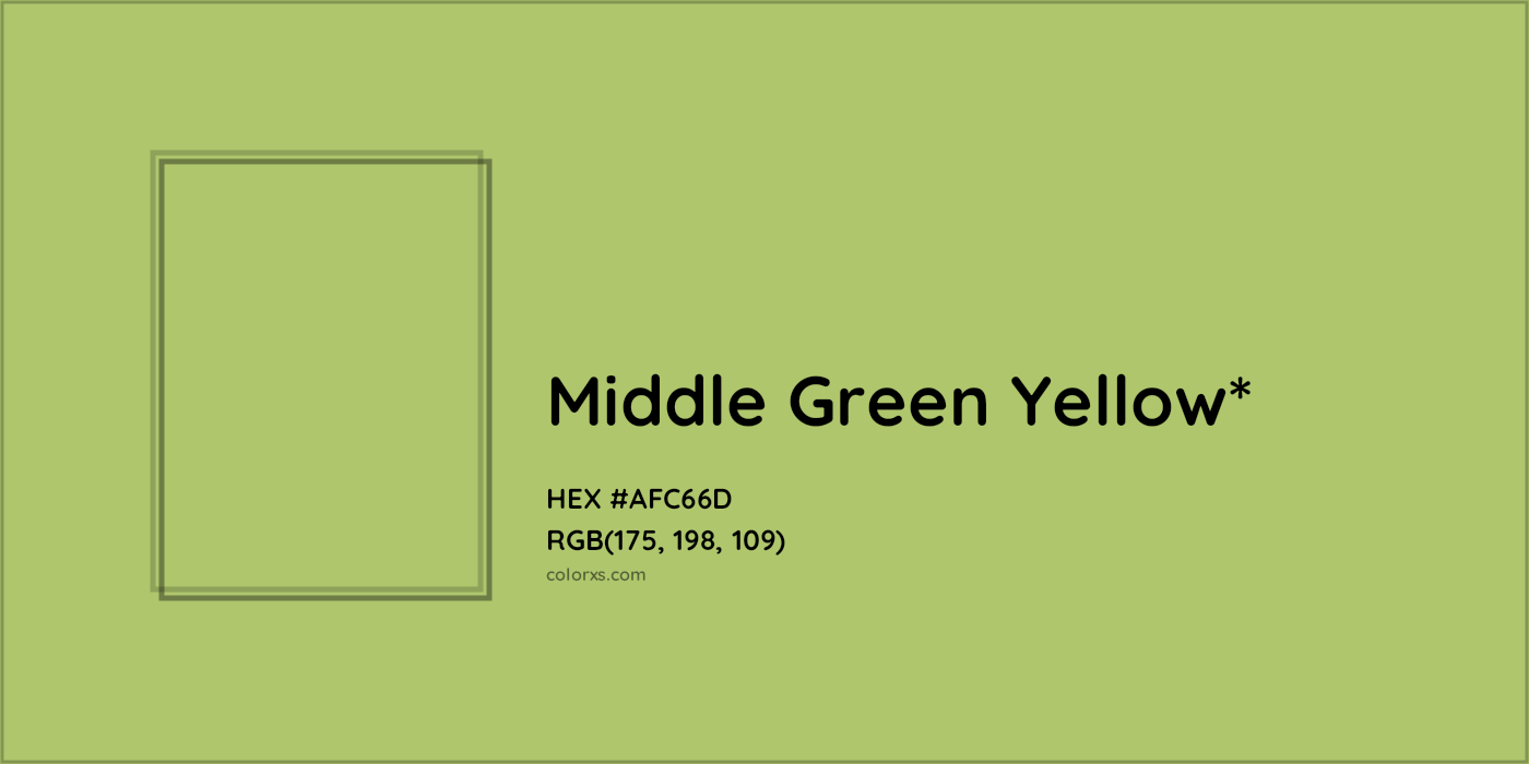 HEX #AFC66D Color Name, Color Code, Palettes, Similar Paints, Images