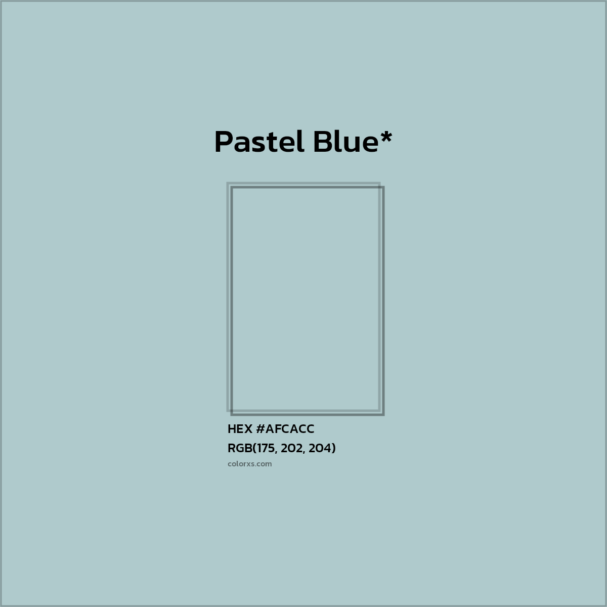 HEX #AFCACC Color Name, Color Code, Palettes, Similar Paints, Images