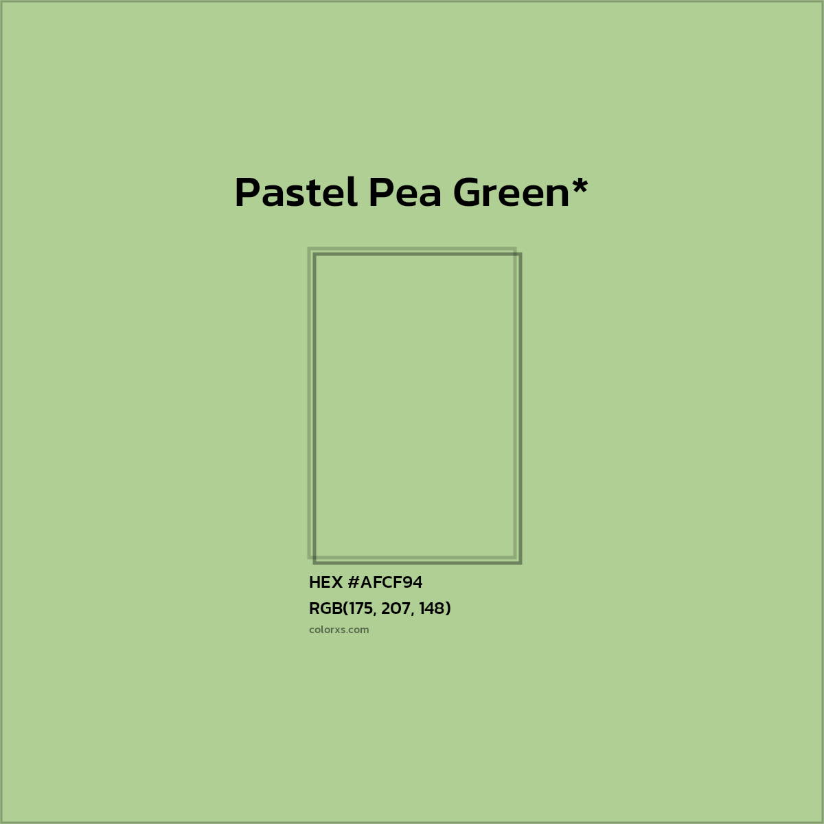 HEX #AFCF94 Color Name, Color Code, Palettes, Similar Paints, Images