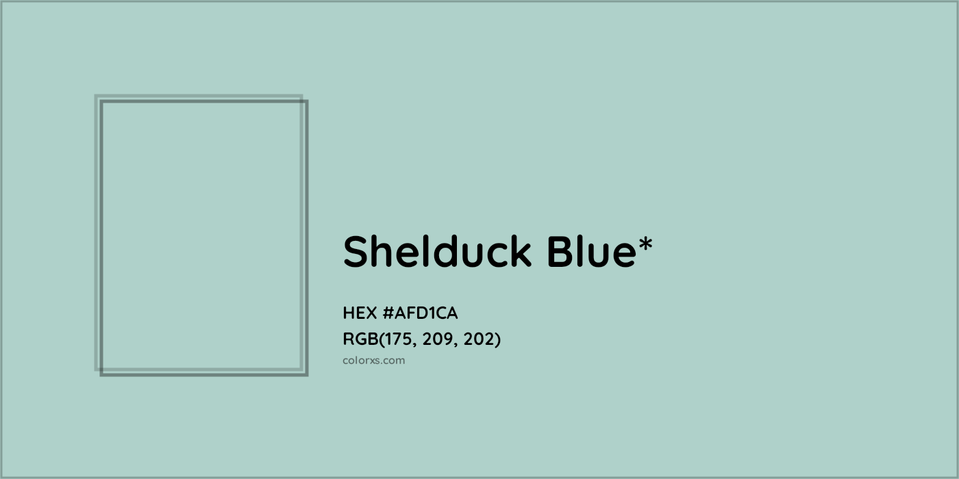 HEX #AFD1CA Color Name, Color Code, Palettes, Similar Paints, Images