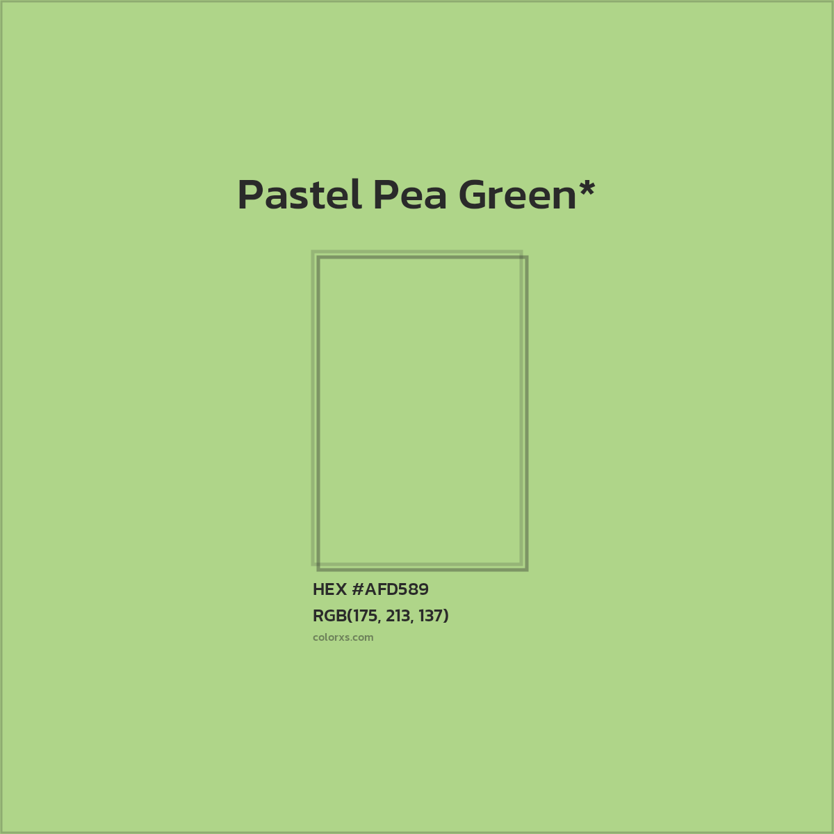 HEX #AFD589 Color Name, Color Code, Palettes, Similar Paints, Images