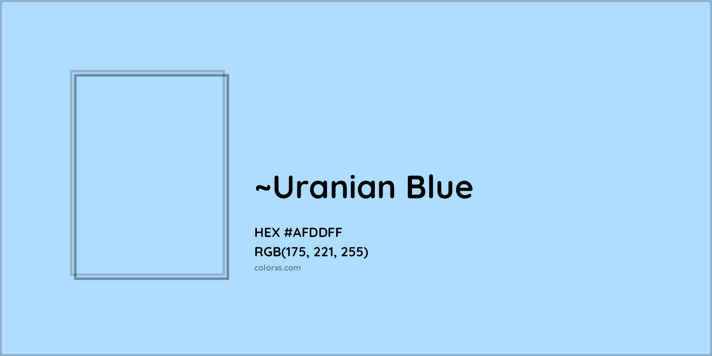 HEX #AFDDFF Color Name, Color Code, Palettes, Similar Paints, Images