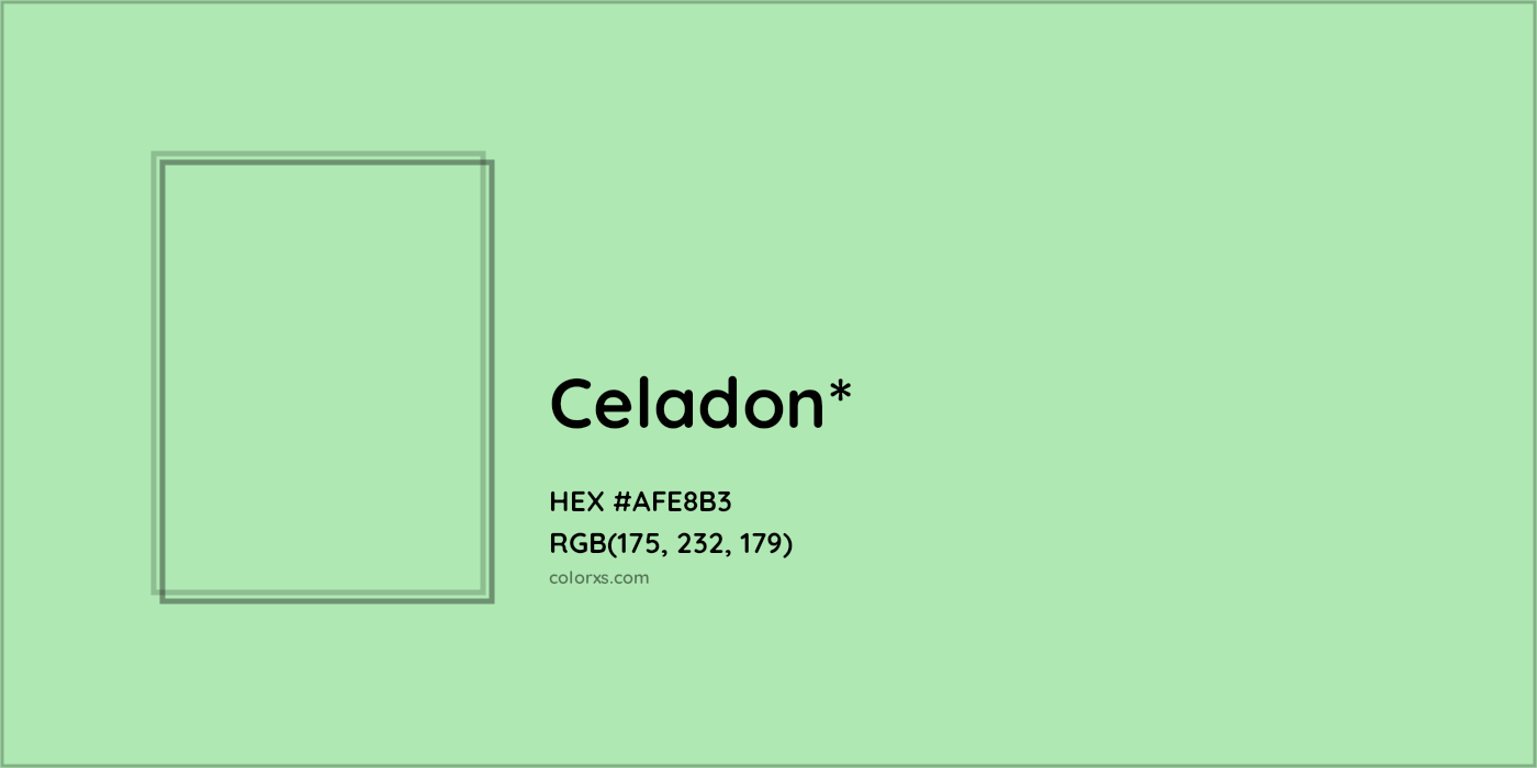 HEX #AFE8B3 Color Name, Color Code, Palettes, Similar Paints, Images