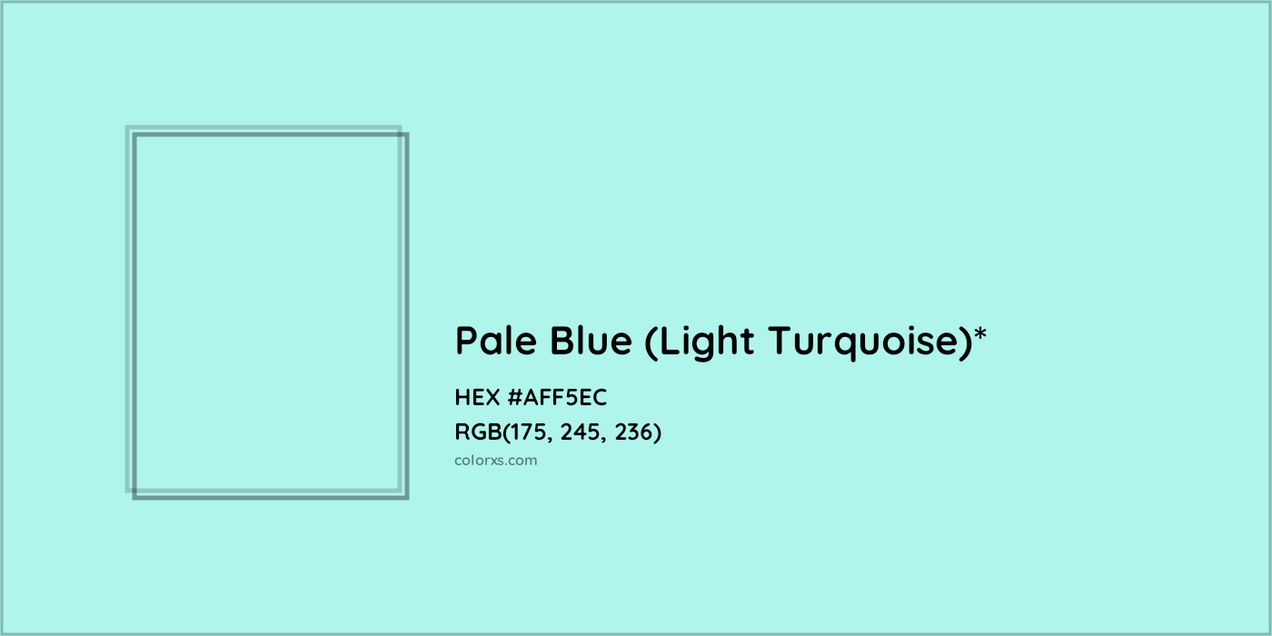 HEX #AFF5EC Color Name, Color Code, Palettes, Similar Paints, Images