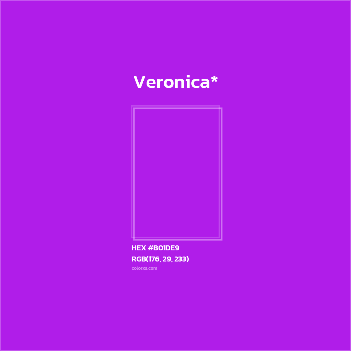 HEX #B01DE9 Color Name, Color Code, Palettes, Similar Paints, Images