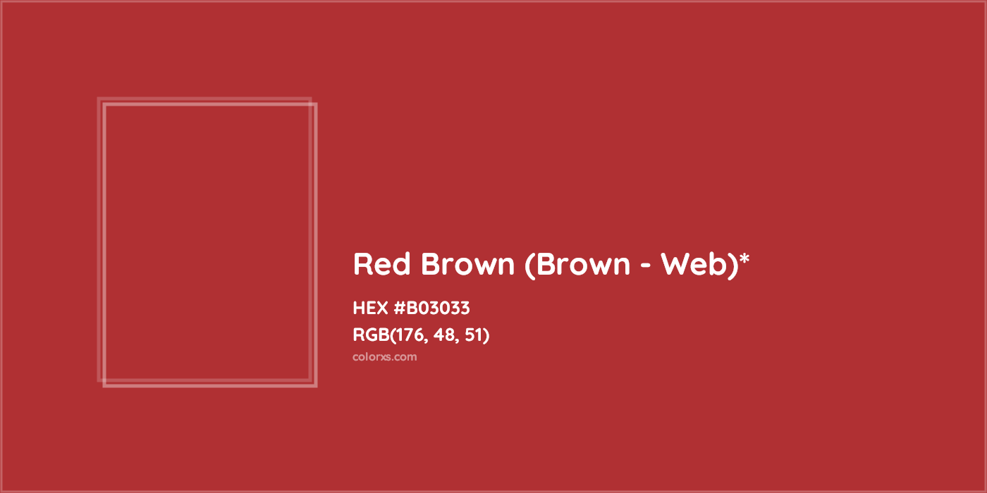 HEX #B03033 Color Name, Color Code, Palettes, Similar Paints, Images
