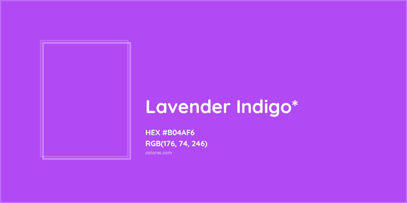 HEX #B04AF6 Color Name, Color Code, Palettes, Similar Paints, Images