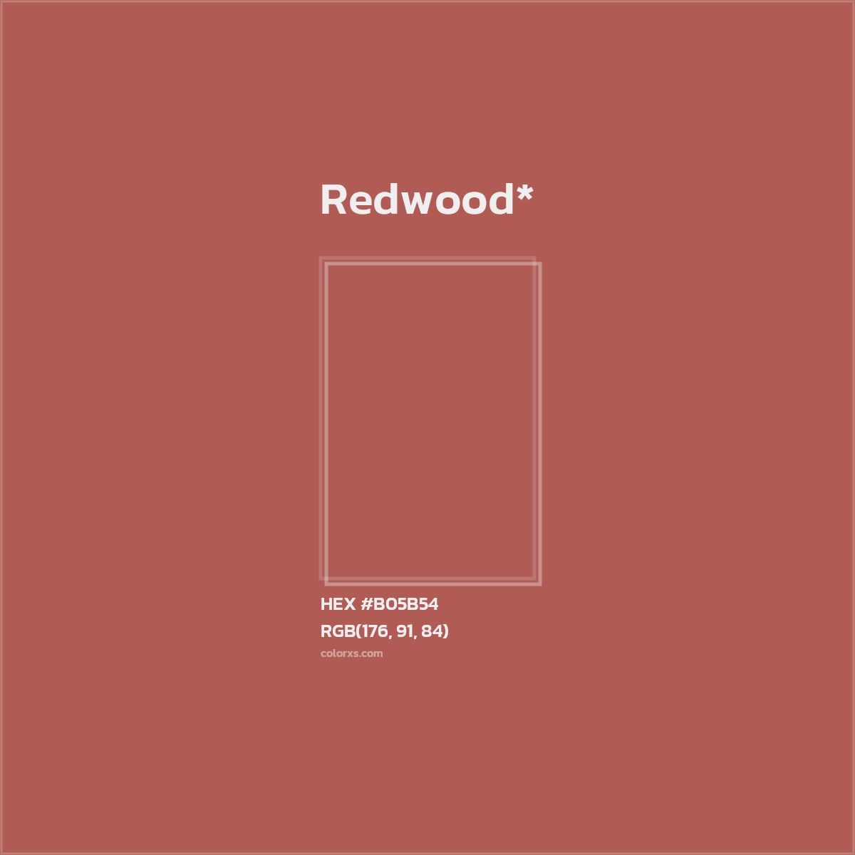 HEX #B05B54 Color Name, Color Code, Palettes, Similar Paints, Images