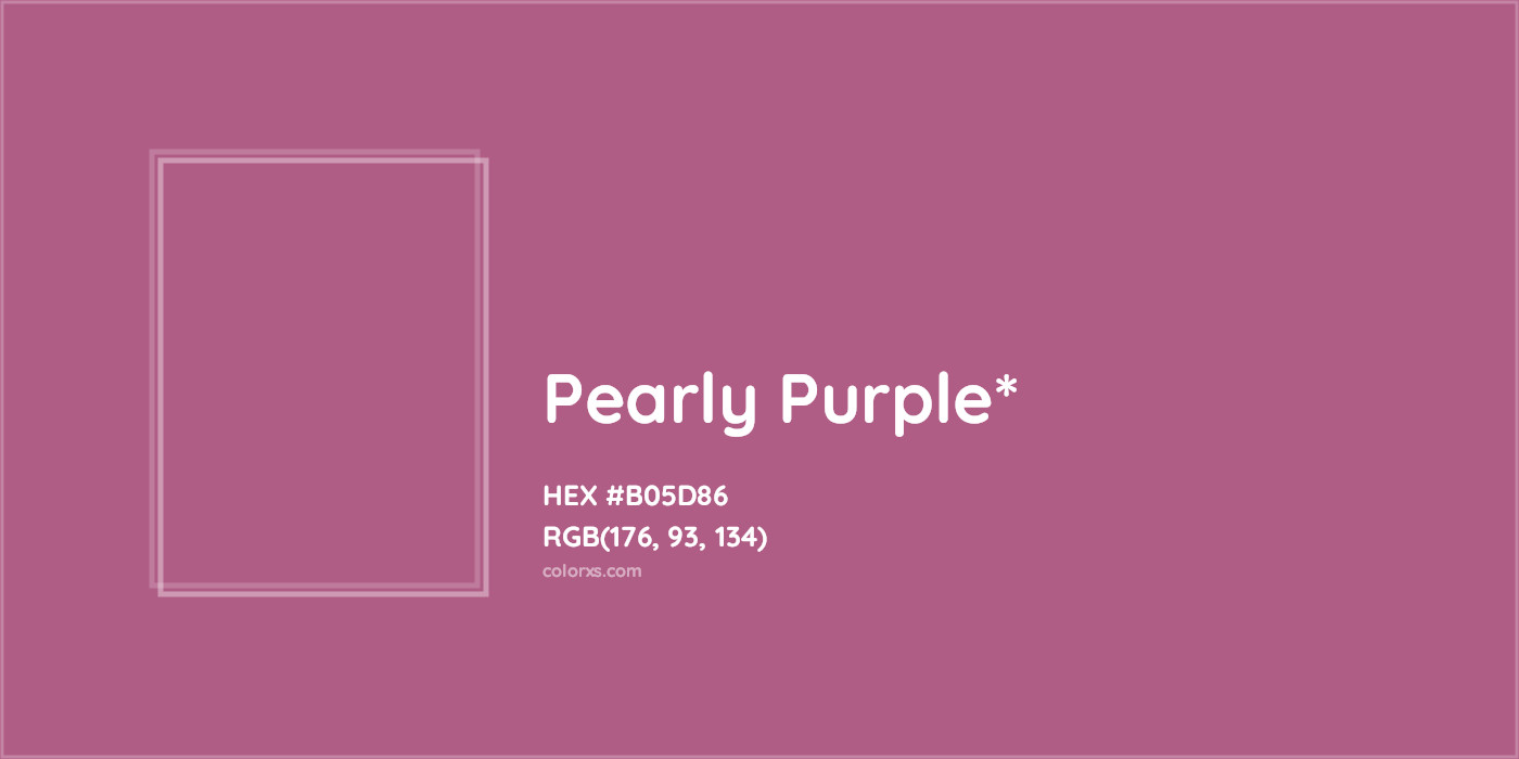 HEX #B05D86 Color Name, Color Code, Palettes, Similar Paints, Images