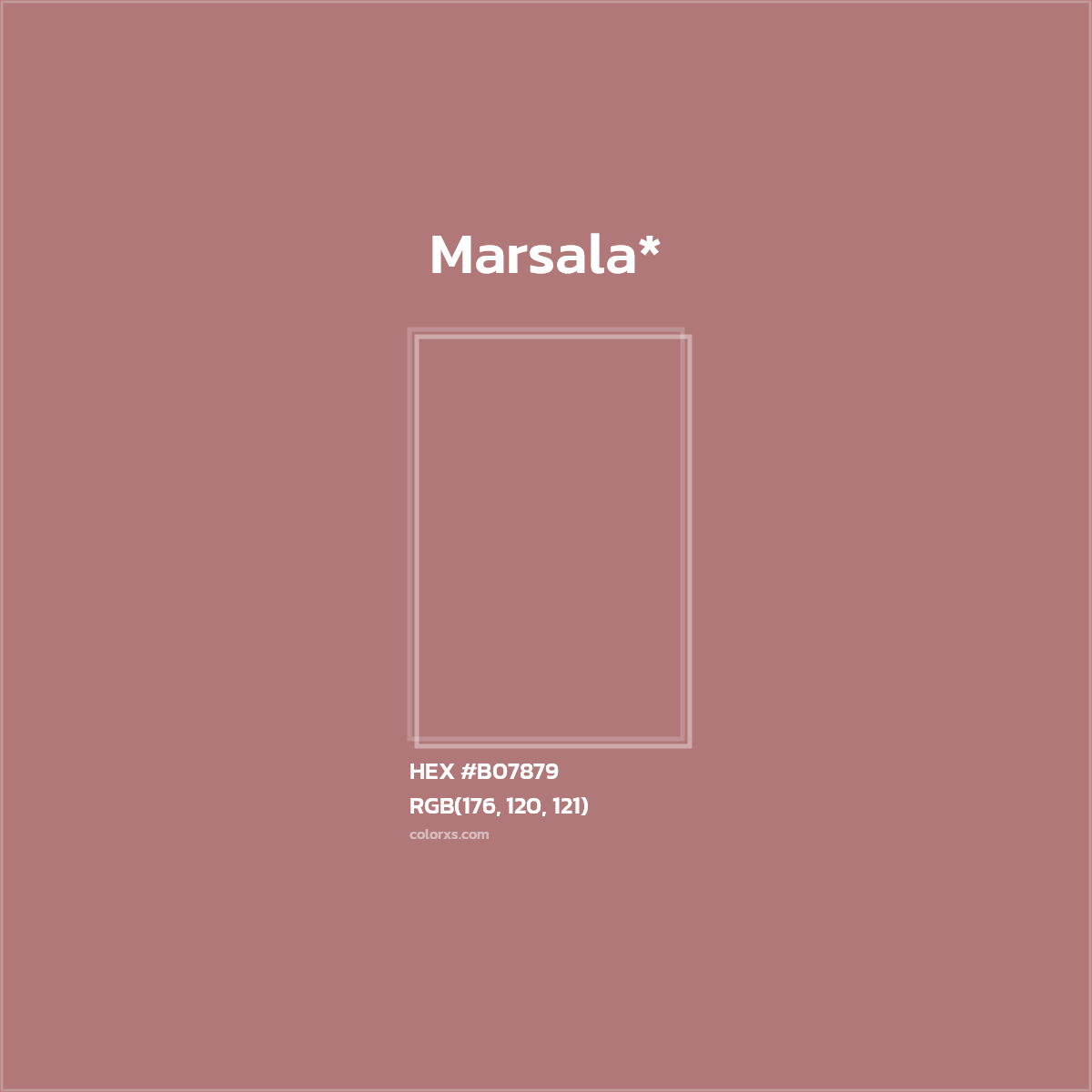 HEX #B07879 Color Name, Color Code, Palettes, Similar Paints, Images