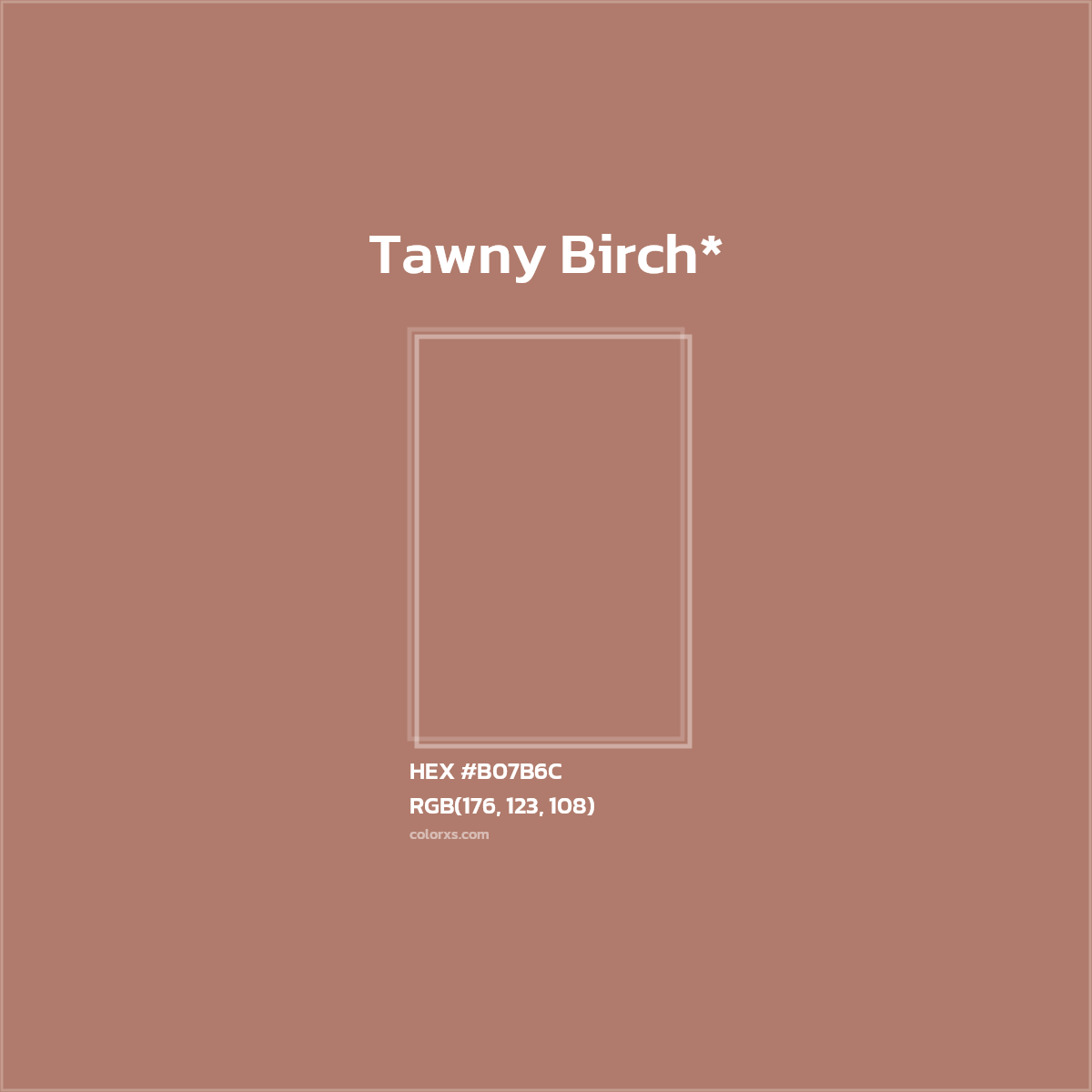 HEX #B07B6C Color Name, Color Code, Palettes, Similar Paints, Images