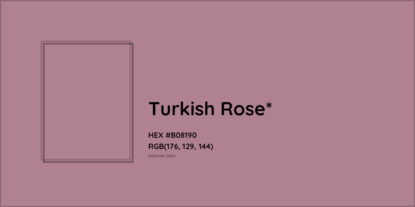 HEX #B08190 Color Name, Color Code, Palettes, Similar Paints, Images