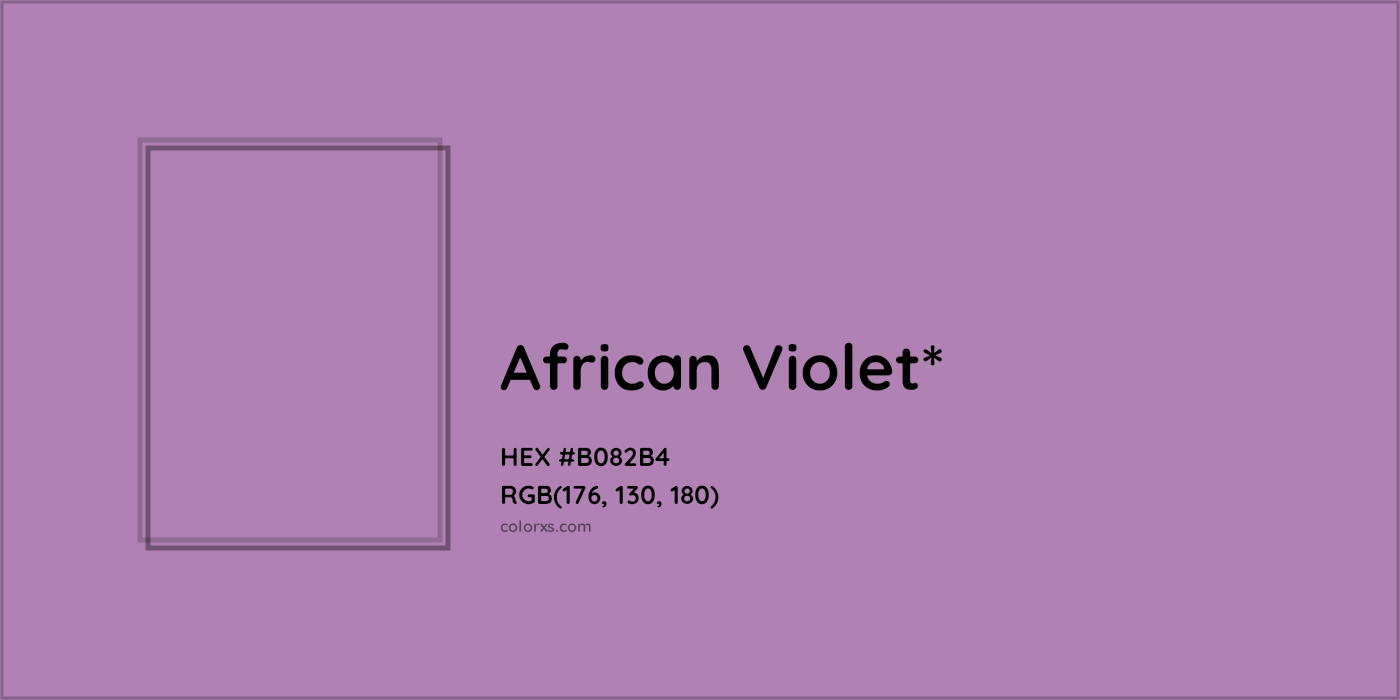 HEX #B082B4 Color Name, Color Code, Palettes, Similar Paints, Images