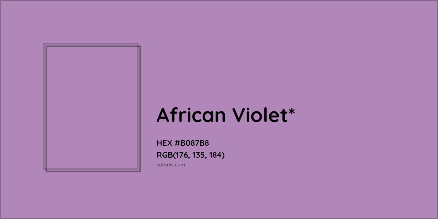HEX #B087B8 Color Name, Color Code, Palettes, Similar Paints, Images