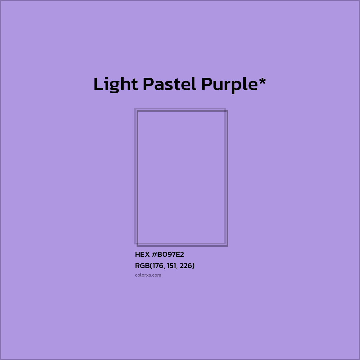 HEX #B097E2 Color Name, Color Code, Palettes, Similar Paints, Images