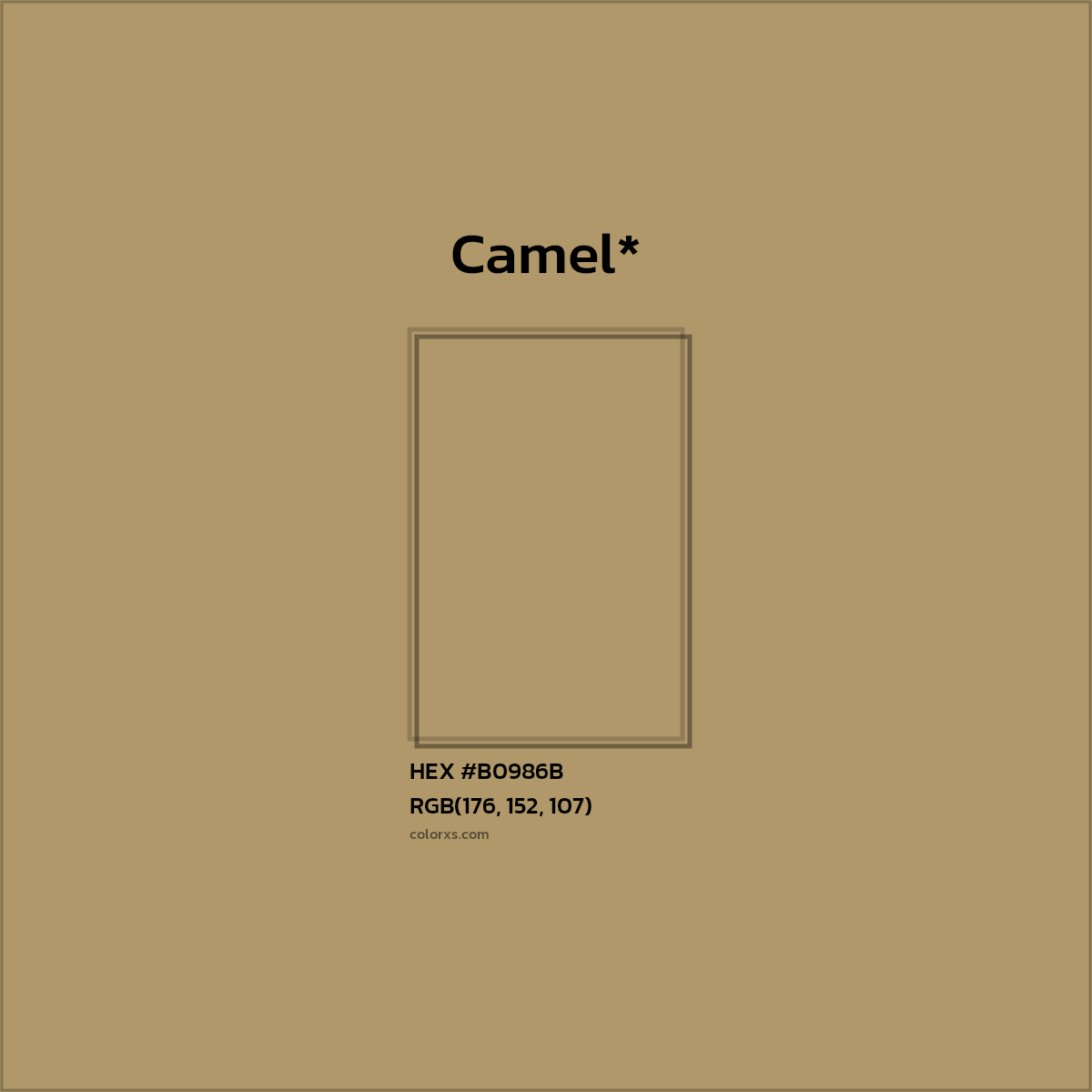 HEX #B0986B Color Name, Color Code, Palettes, Similar Paints, Images