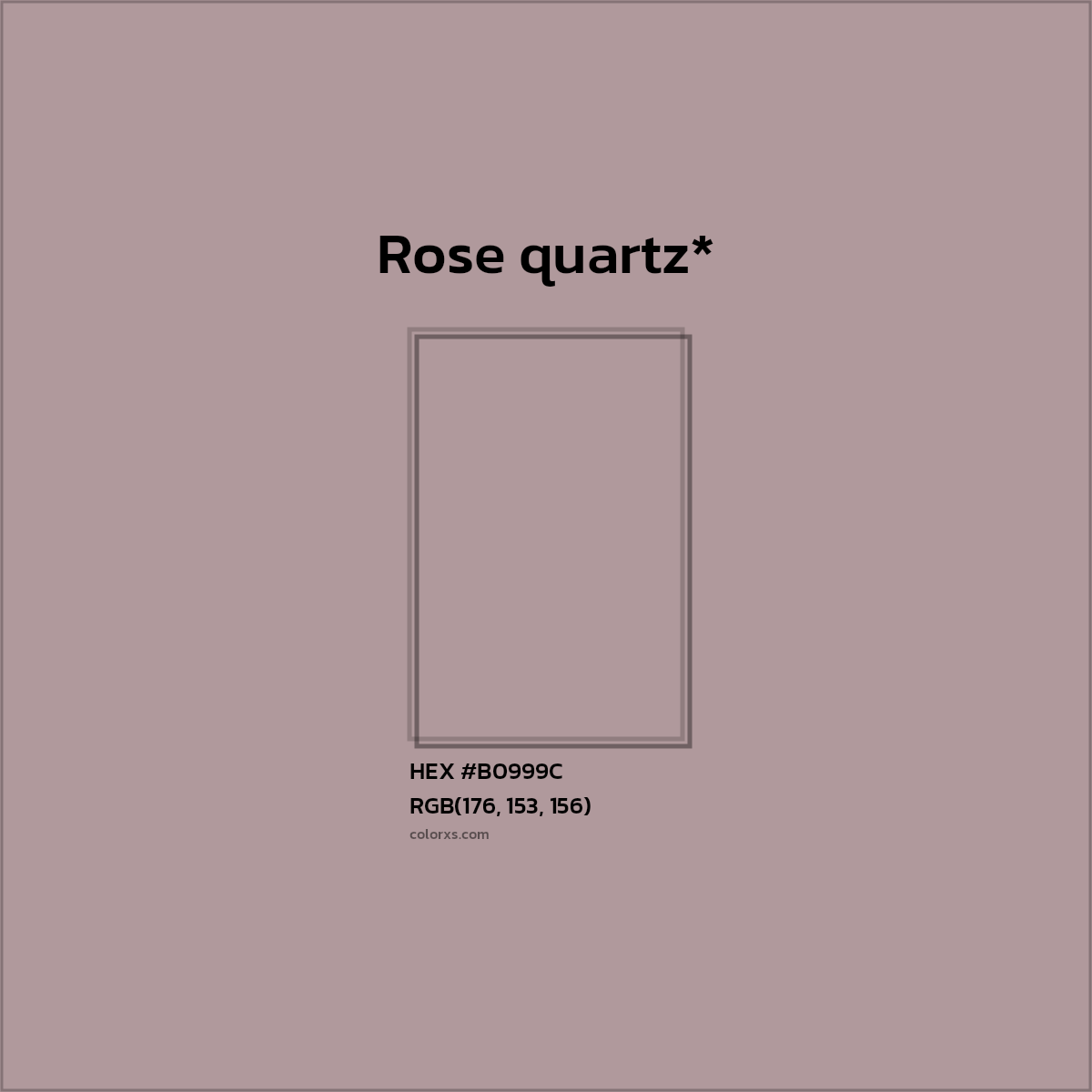 HEX #B0999C Color Name, Color Code, Palettes, Similar Paints, Images