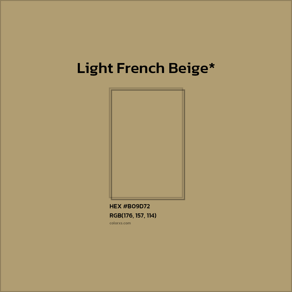 HEX #B09D72 Color Name, Color Code, Palettes, Similar Paints, Images