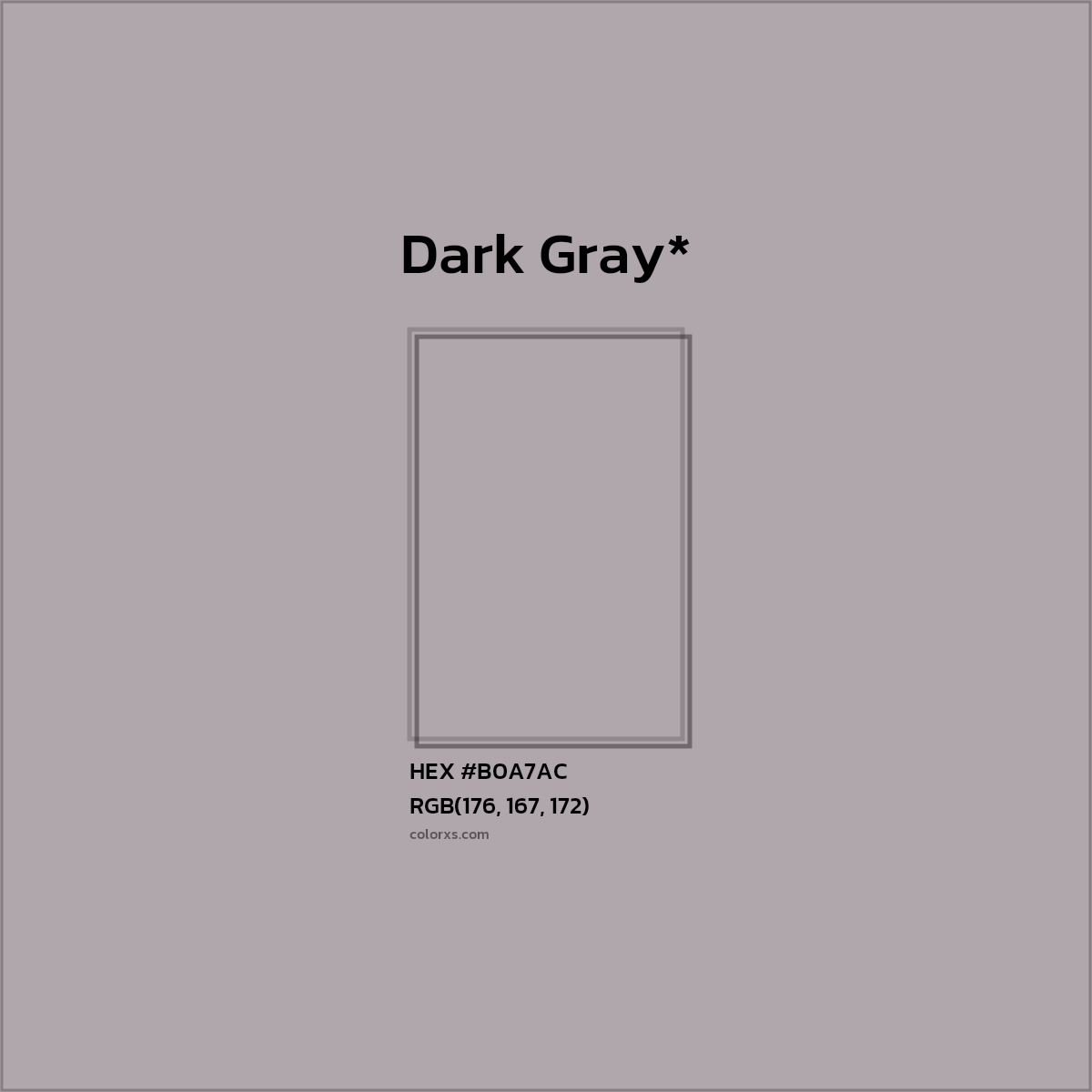 HEX #B0A7AC Color Name, Color Code, Palettes, Similar Paints, Images