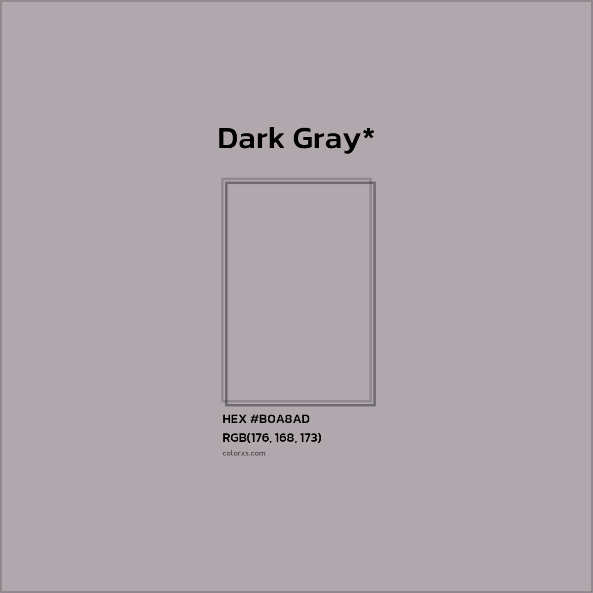 HEX #B0A8AD Color Name, Color Code, Palettes, Similar Paints, Images