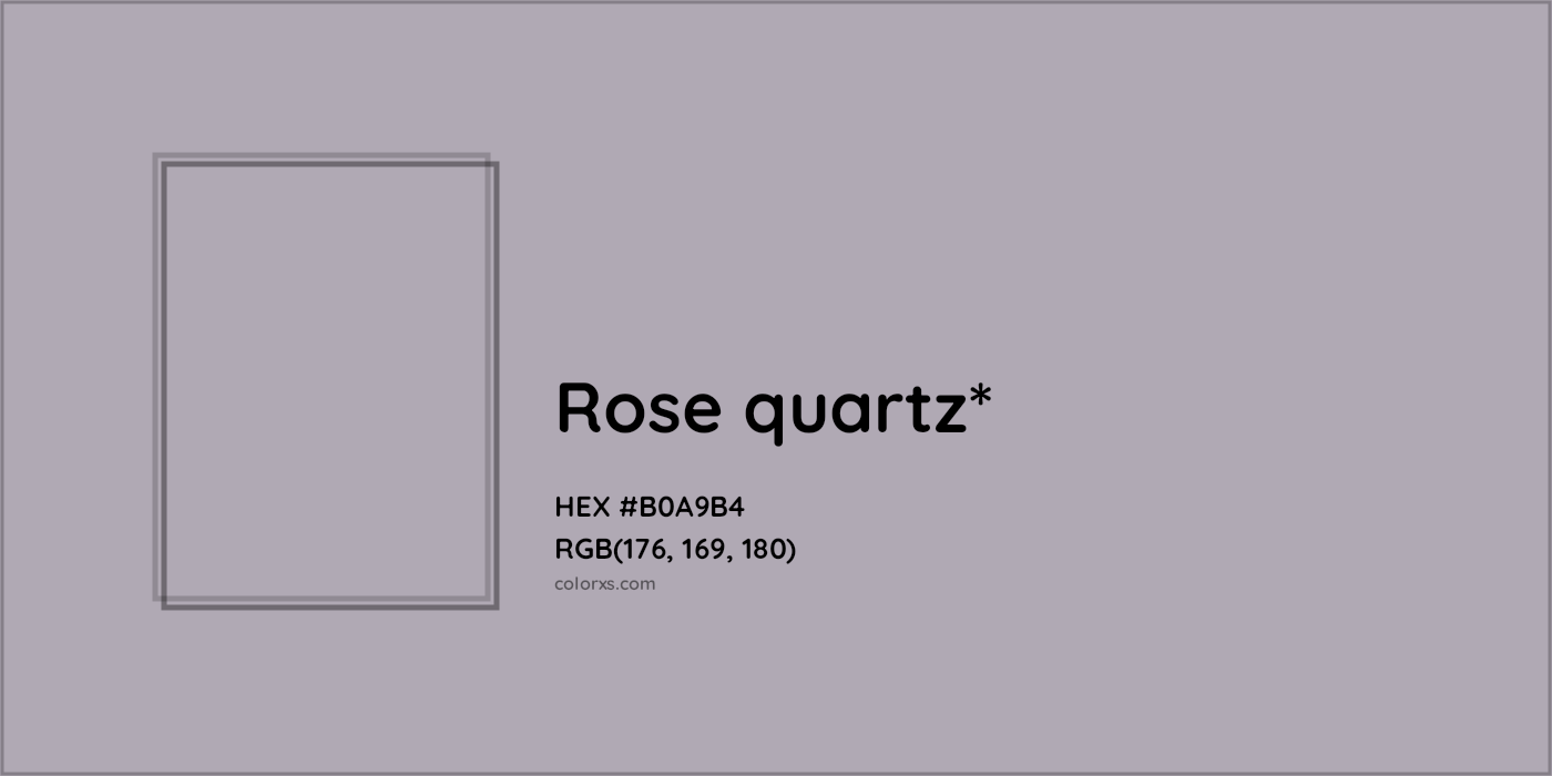 HEX #B0A9B4 Color Name, Color Code, Palettes, Similar Paints, Images