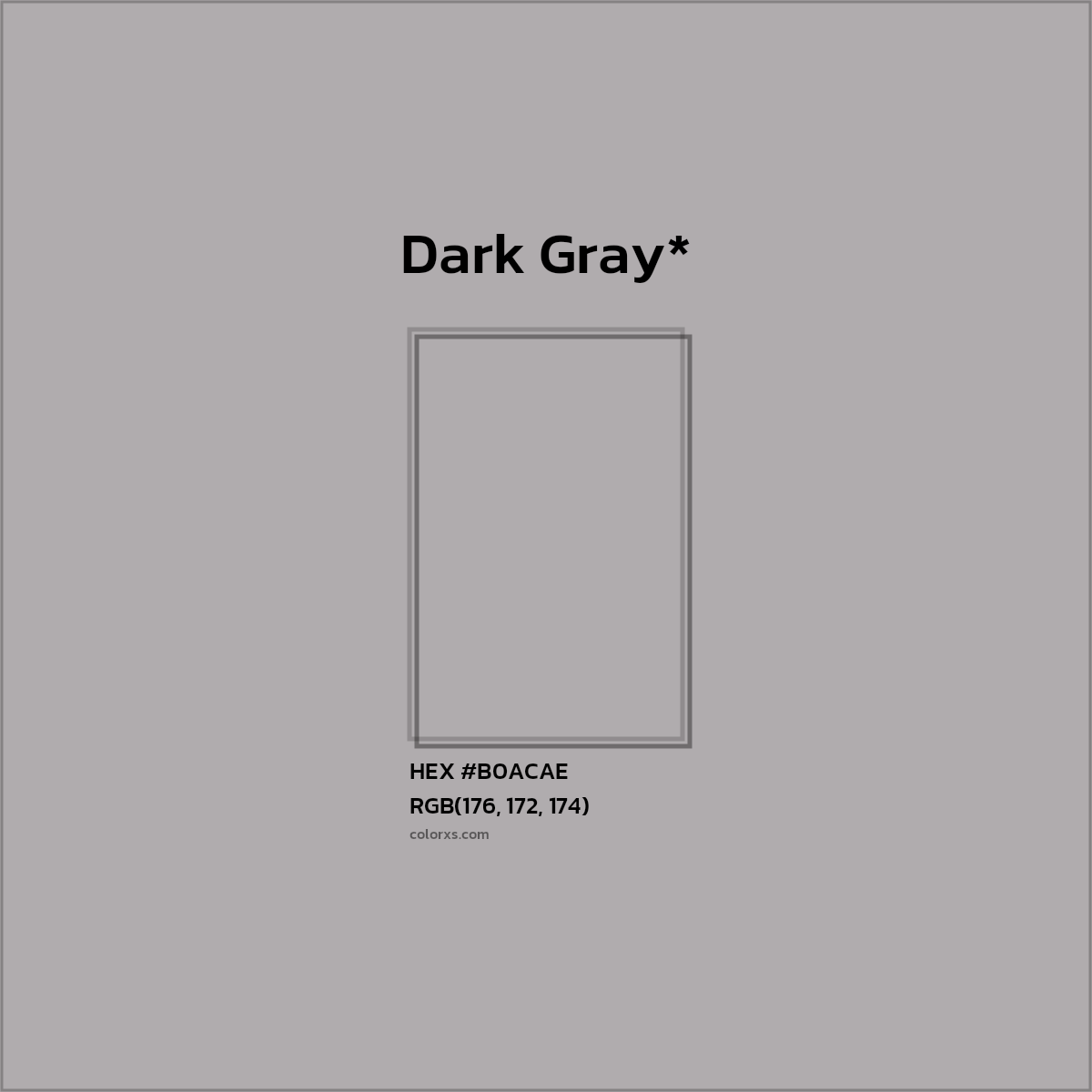 HEX #B0ACAE Color Name, Color Code, Palettes, Similar Paints, Images