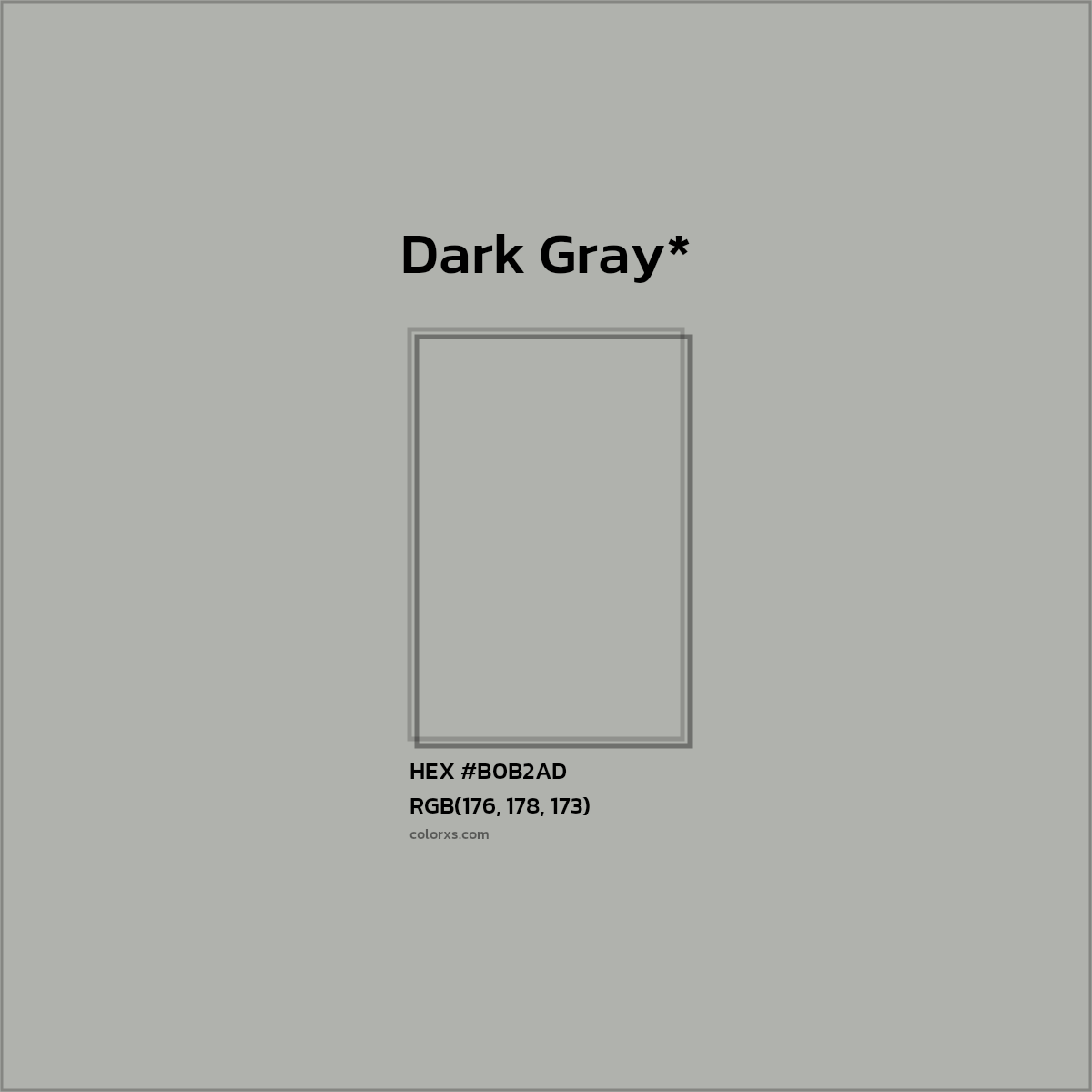 HEX #B0B2AD Color Name, Color Code, Palettes, Similar Paints, Images