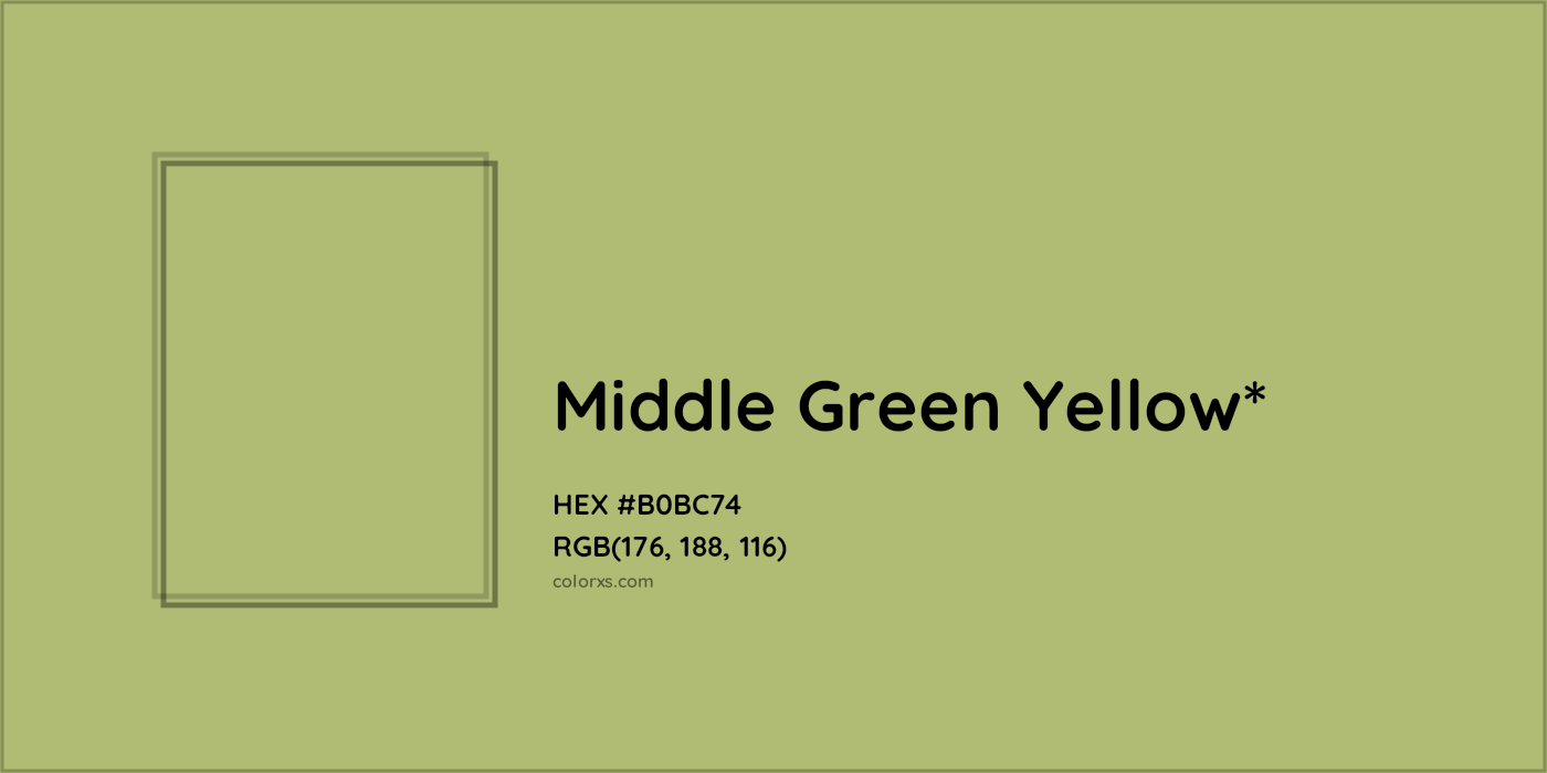 HEX #B0BC74 Color Name, Color Code, Palettes, Similar Paints, Images