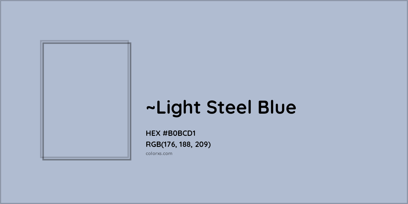 HEX #B0BCD1 Color Name, Color Code, Palettes, Similar Paints, Images