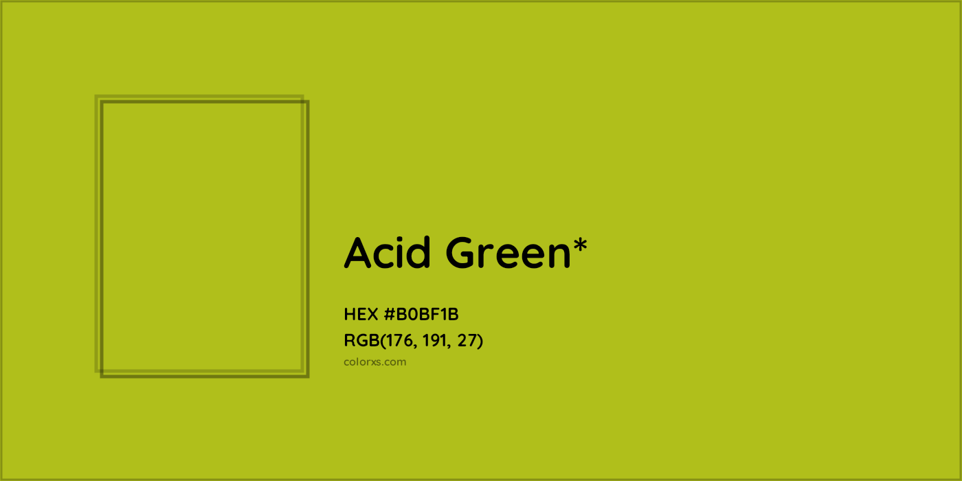 HEX #B0BF1B Color Name, Color Code, Palettes, Similar Paints, Images