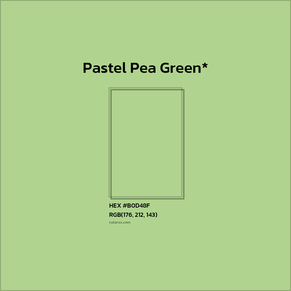 HEX #B0D48F Color Name, Color Code, Palettes, Similar Paints, Images
