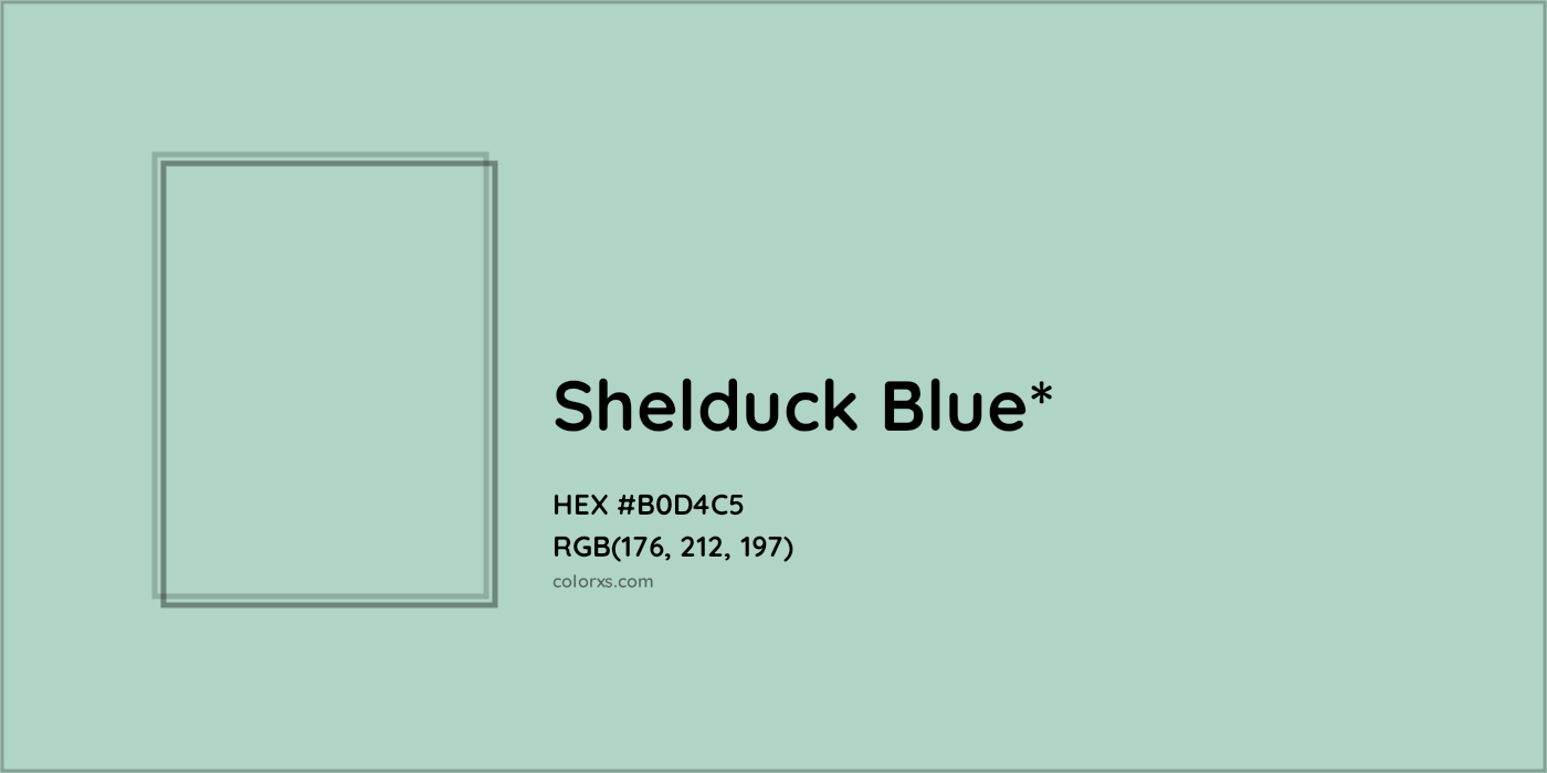 HEX #B0D4C5 Color Name, Color Code, Palettes, Similar Paints, Images