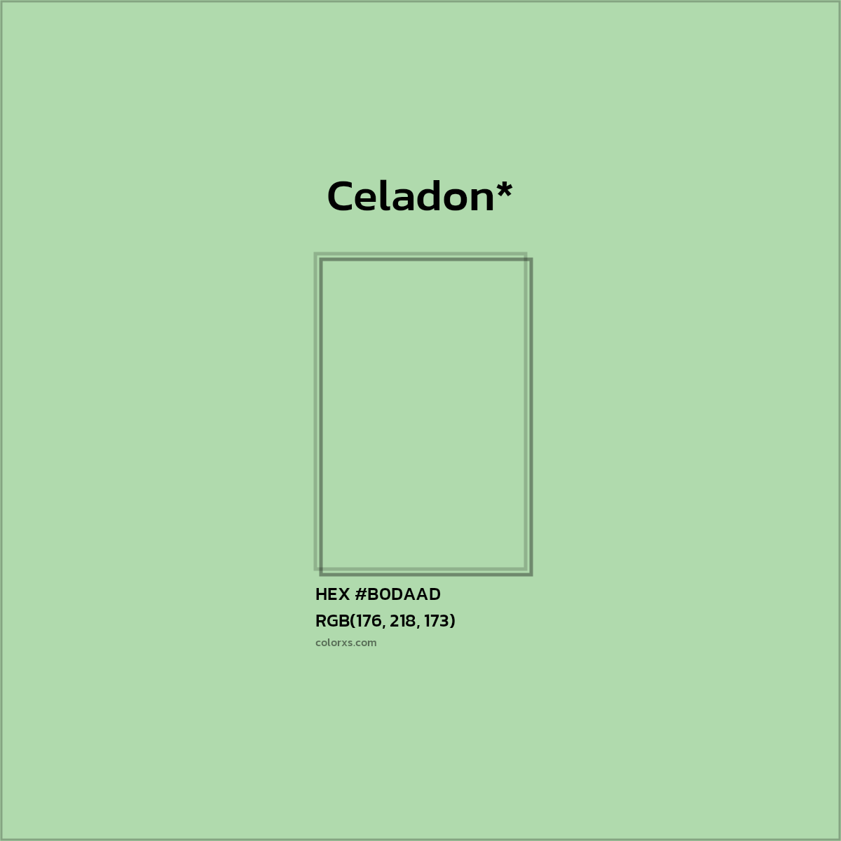 HEX #B0DAAD Color Name, Color Code, Palettes, Similar Paints, Images