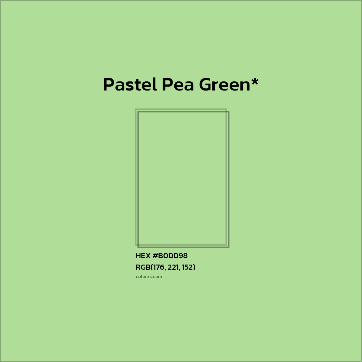 HEX #B0DD98 Color Name, Color Code, Palettes, Similar Paints, Images