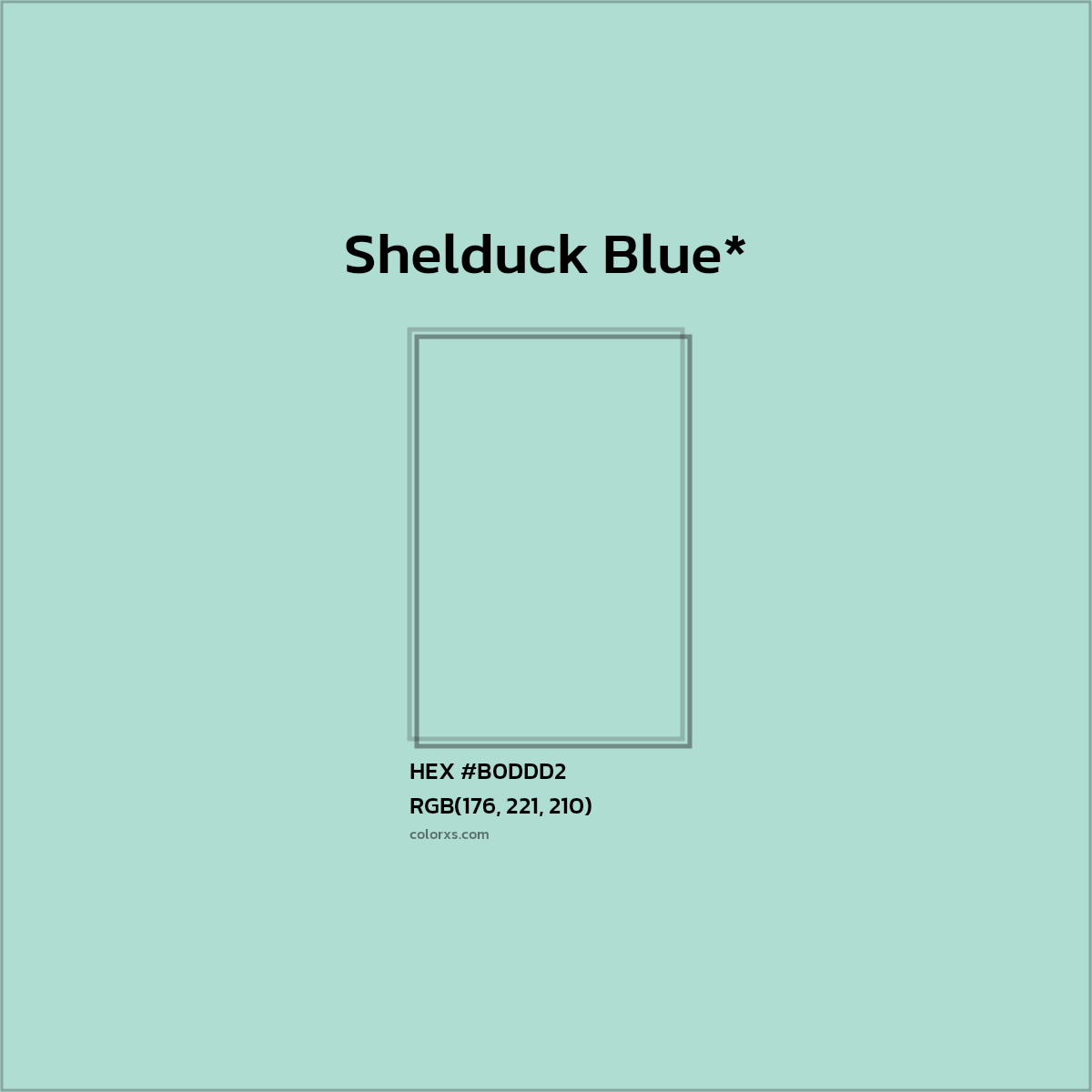 #B0DDD2 hex color. RGB, RYB, CMYK, HSL, HSV codes and color conversions. Matching color names, palettes, paints.