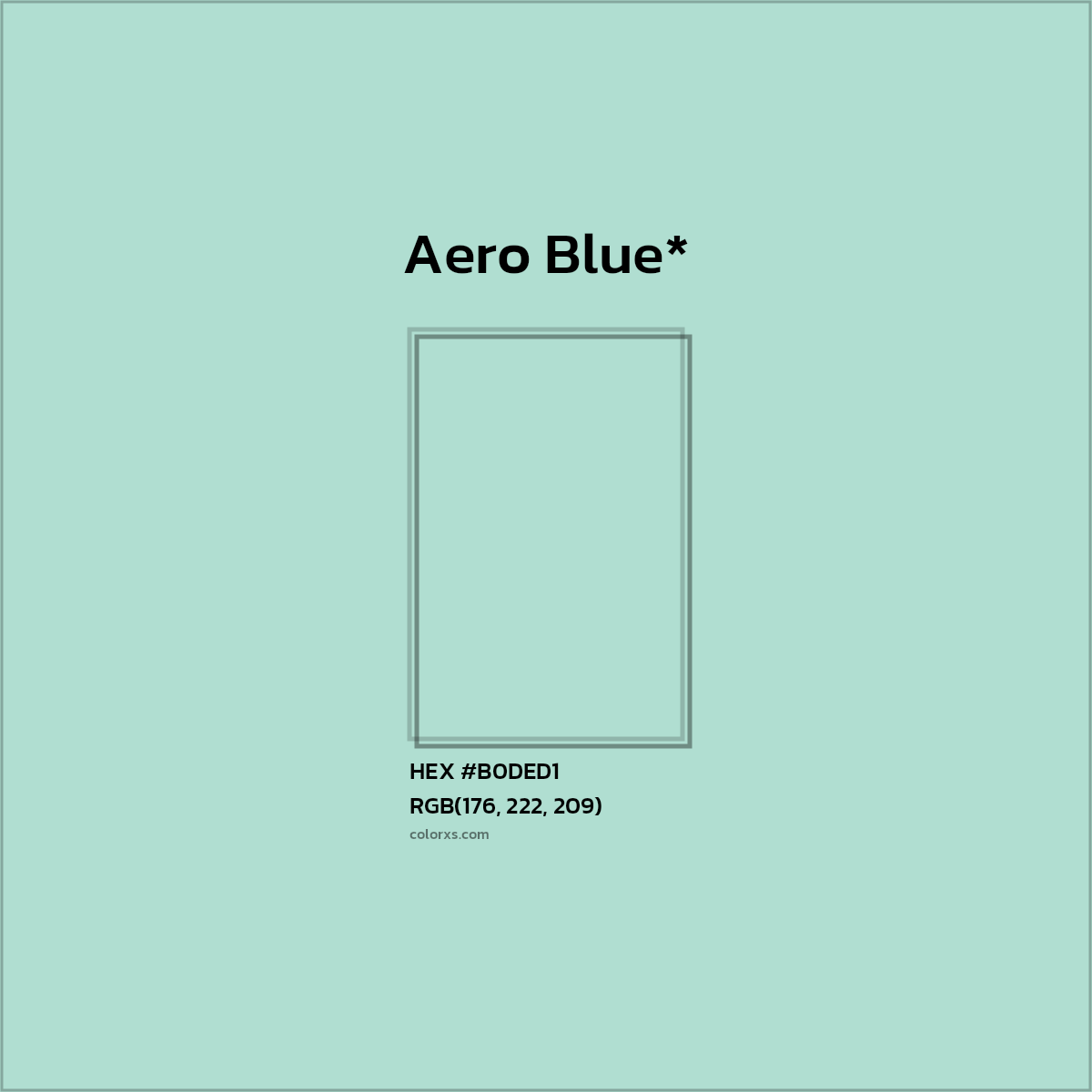 HEX #B0DED1 Color Name, Color Code, Palettes, Similar Paints, Images