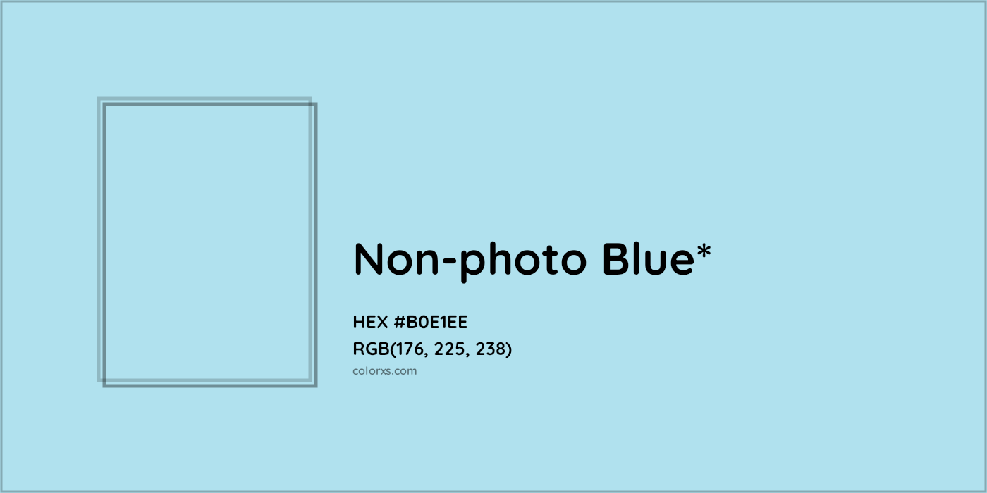 HEX #B0E1EE Color Name, Color Code, Palettes, Similar Paints, Images