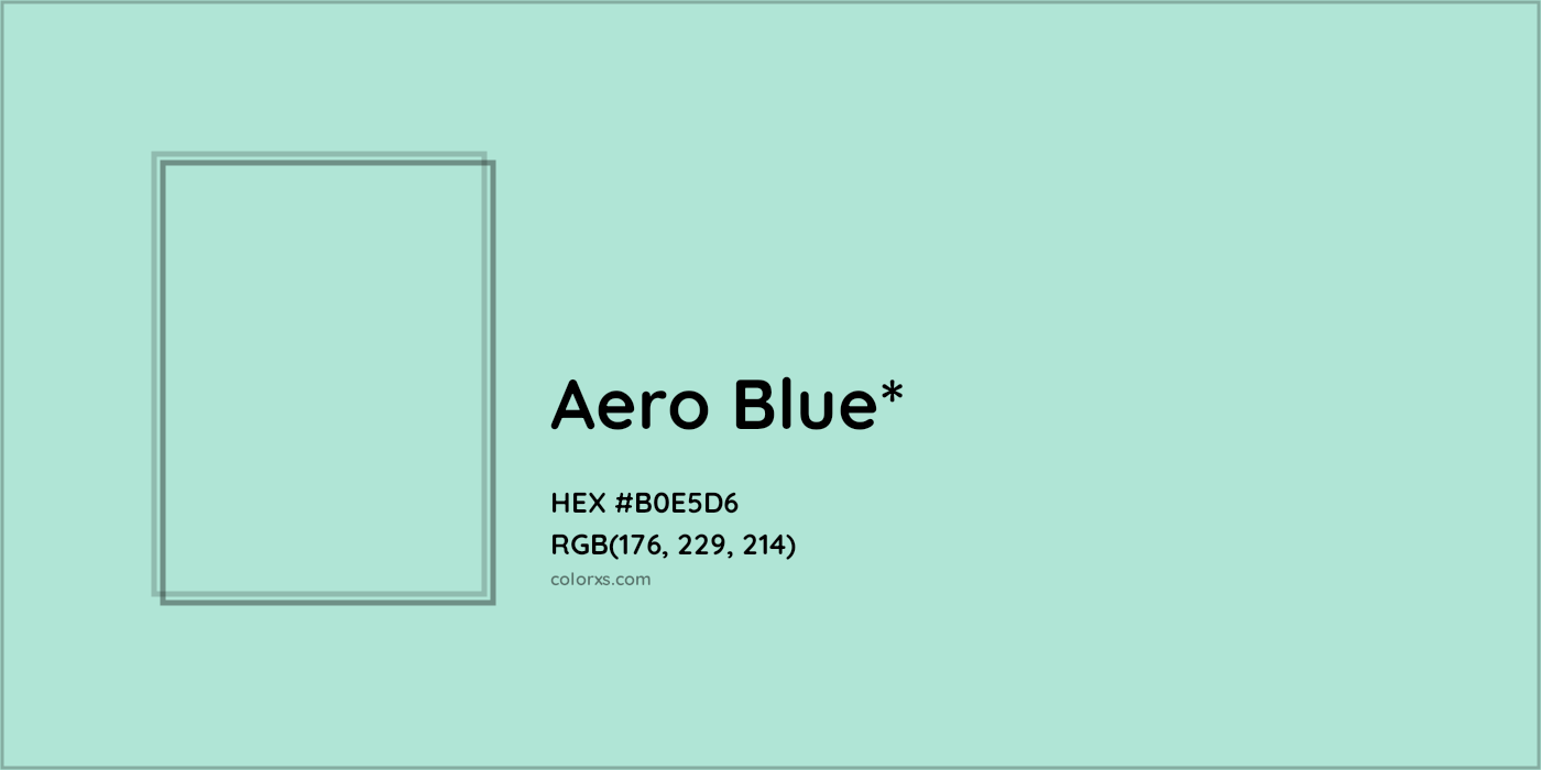 HEX #B0E5D6 Color Name, Color Code, Palettes, Similar Paints, Images