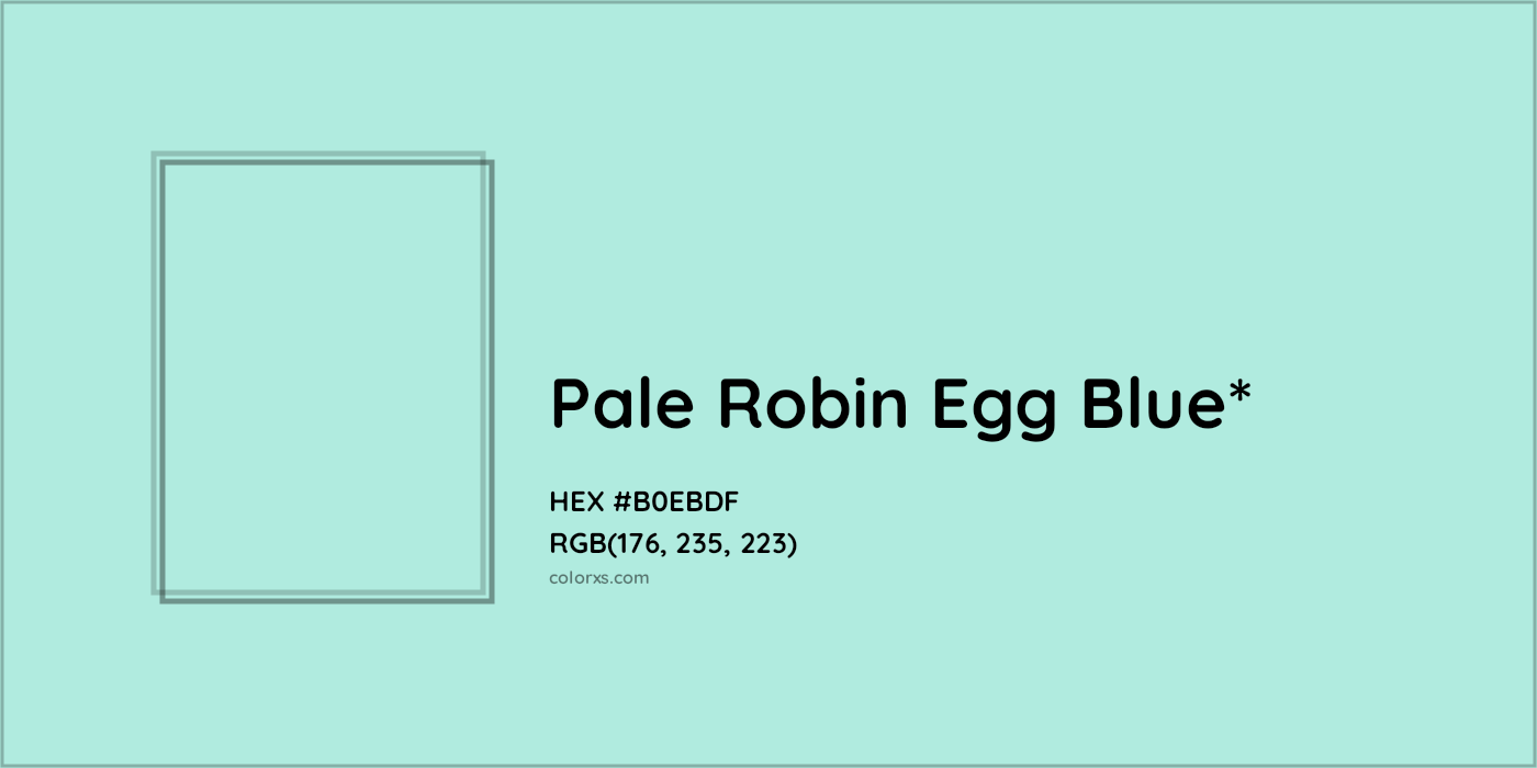 HEX #B0EBDF Color Name, Color Code, Palettes, Similar Paints, Images