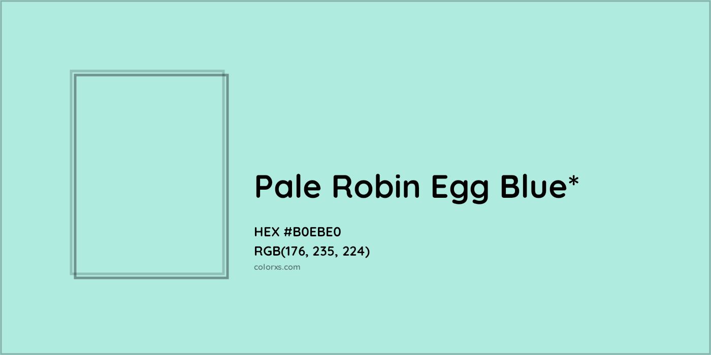 HEX #B0EBE0 Color Name, Color Code, Palettes, Similar Paints, Images