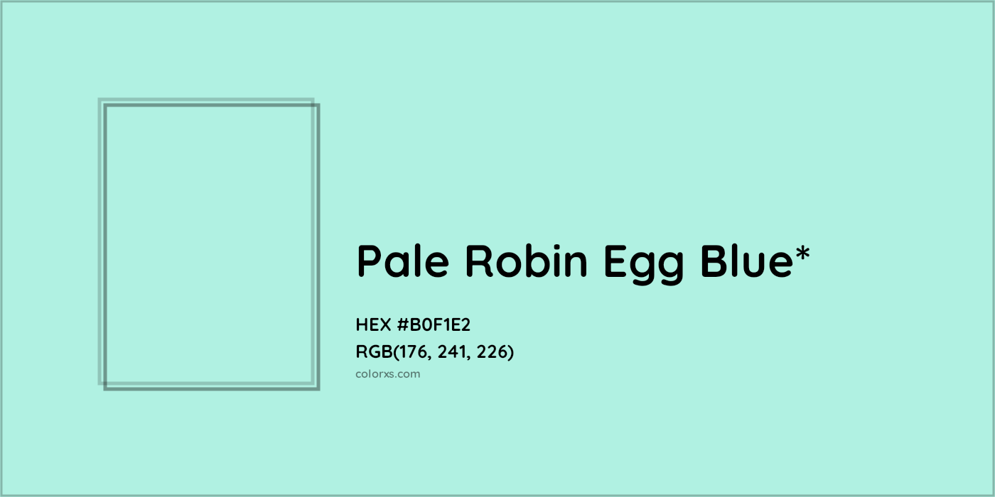 HEX #B0F1E2 Color Name, Color Code, Palettes, Similar Paints, Images