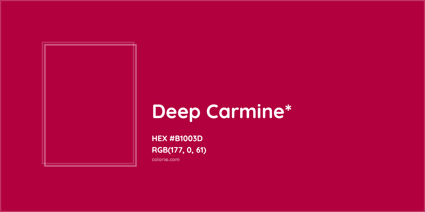HEX #B1003D Color Name, Color Code, Palettes, Similar Paints, Images