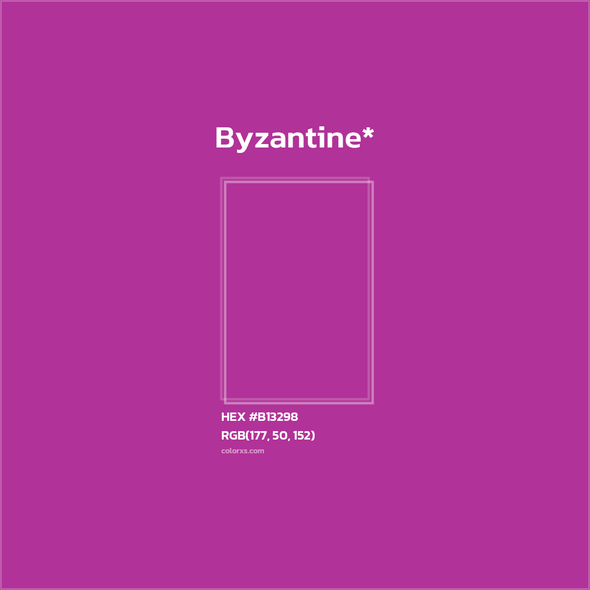 HEX #B13298 Color Name, Color Code, Palettes, Similar Paints, Images