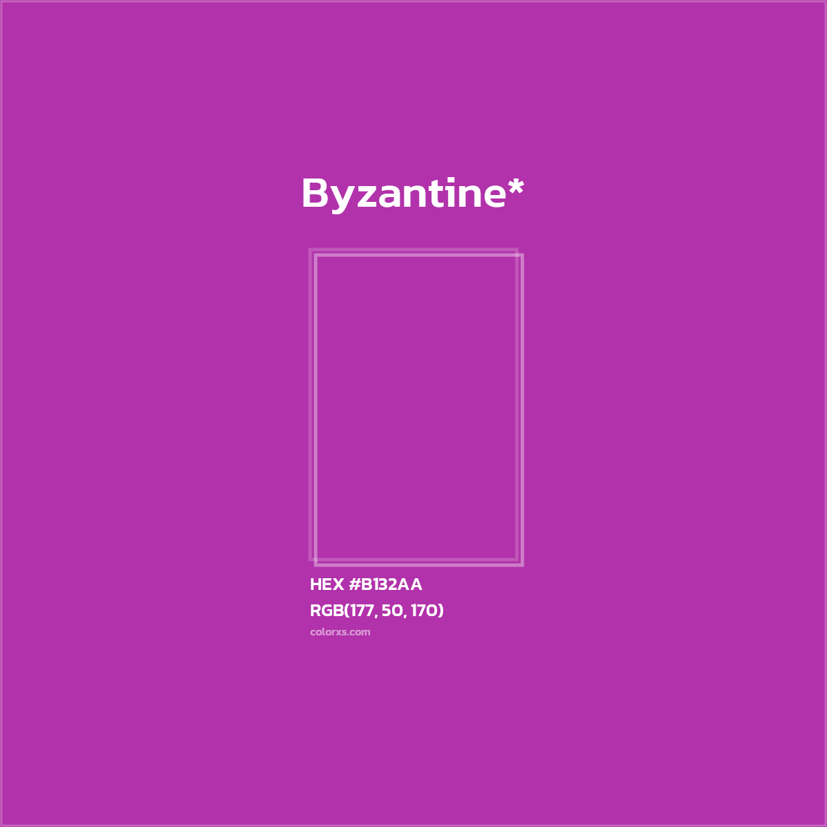 HEX #B132AA Color Name, Color Code, Palettes, Similar Paints, Images