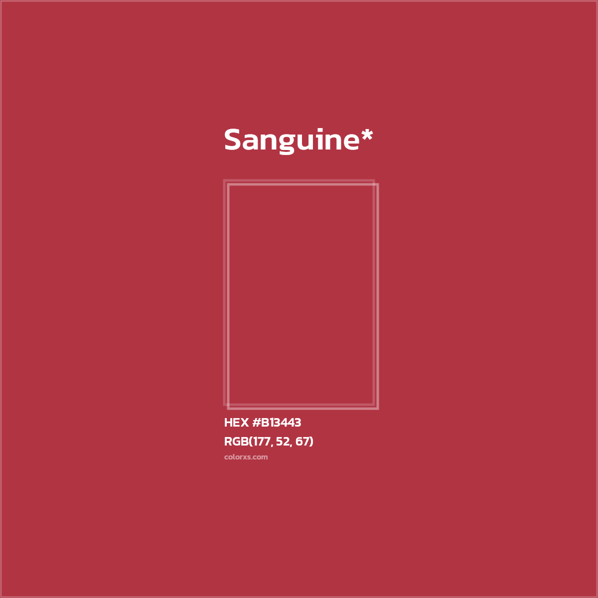 HEX #B13443 Color Name, Color Code, Palettes, Similar Paints, Images