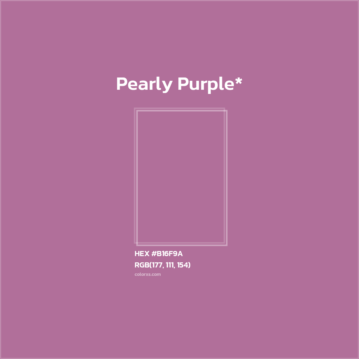 HEX #B16F9A Color Name, Color Code, Palettes, Similar Paints, Images