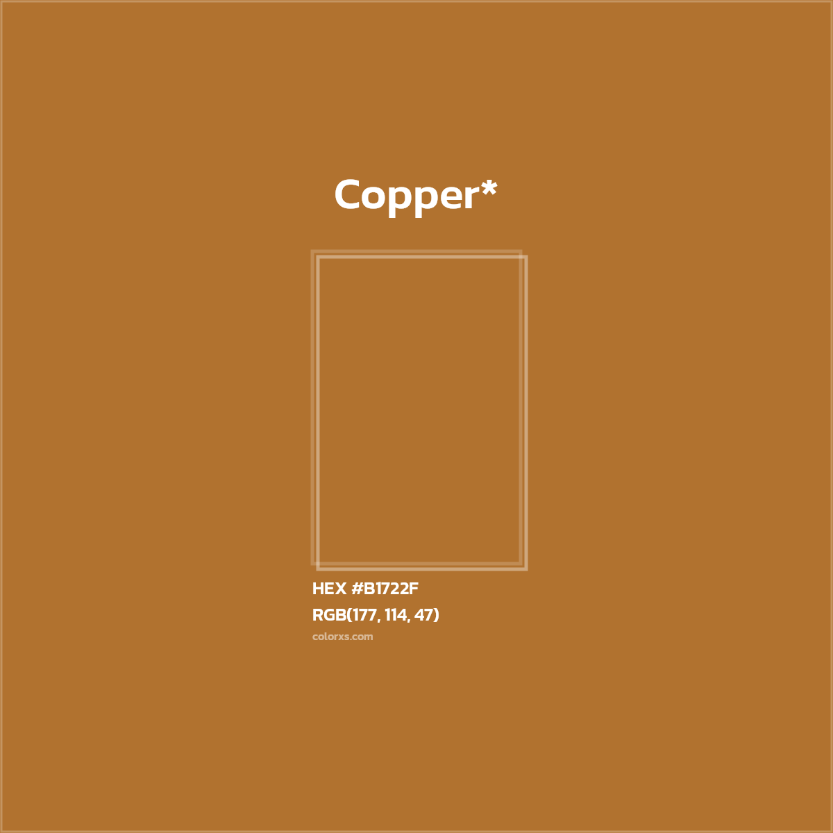 HEX #B1722F Color Name, Color Code, Palettes, Similar Paints, Images