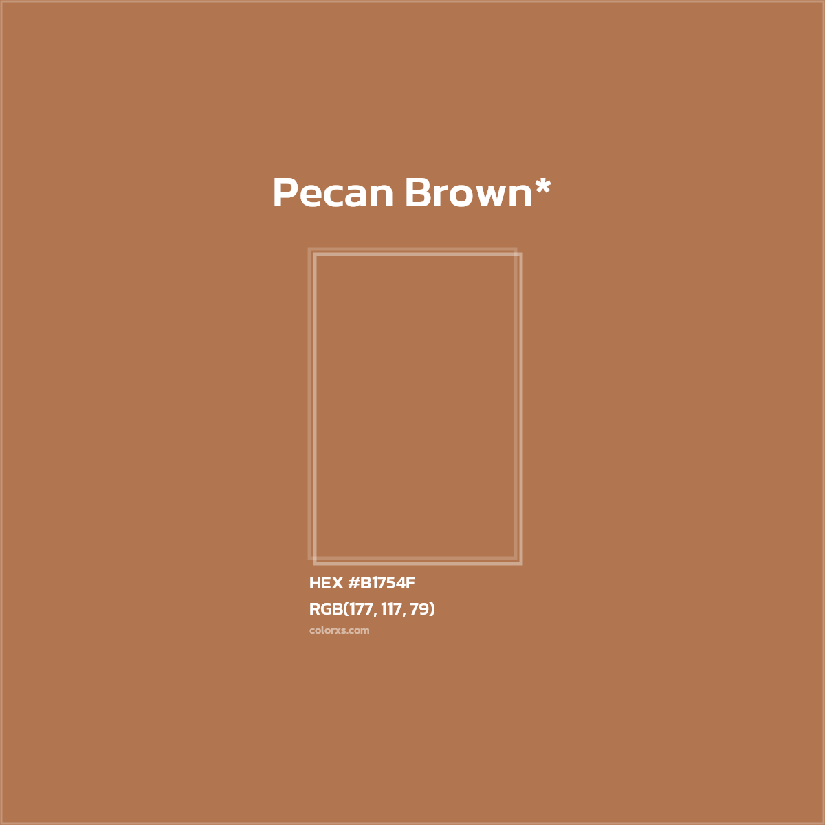 HEX #B1754F Color Name, Color Code, Palettes, Similar Paints, Images