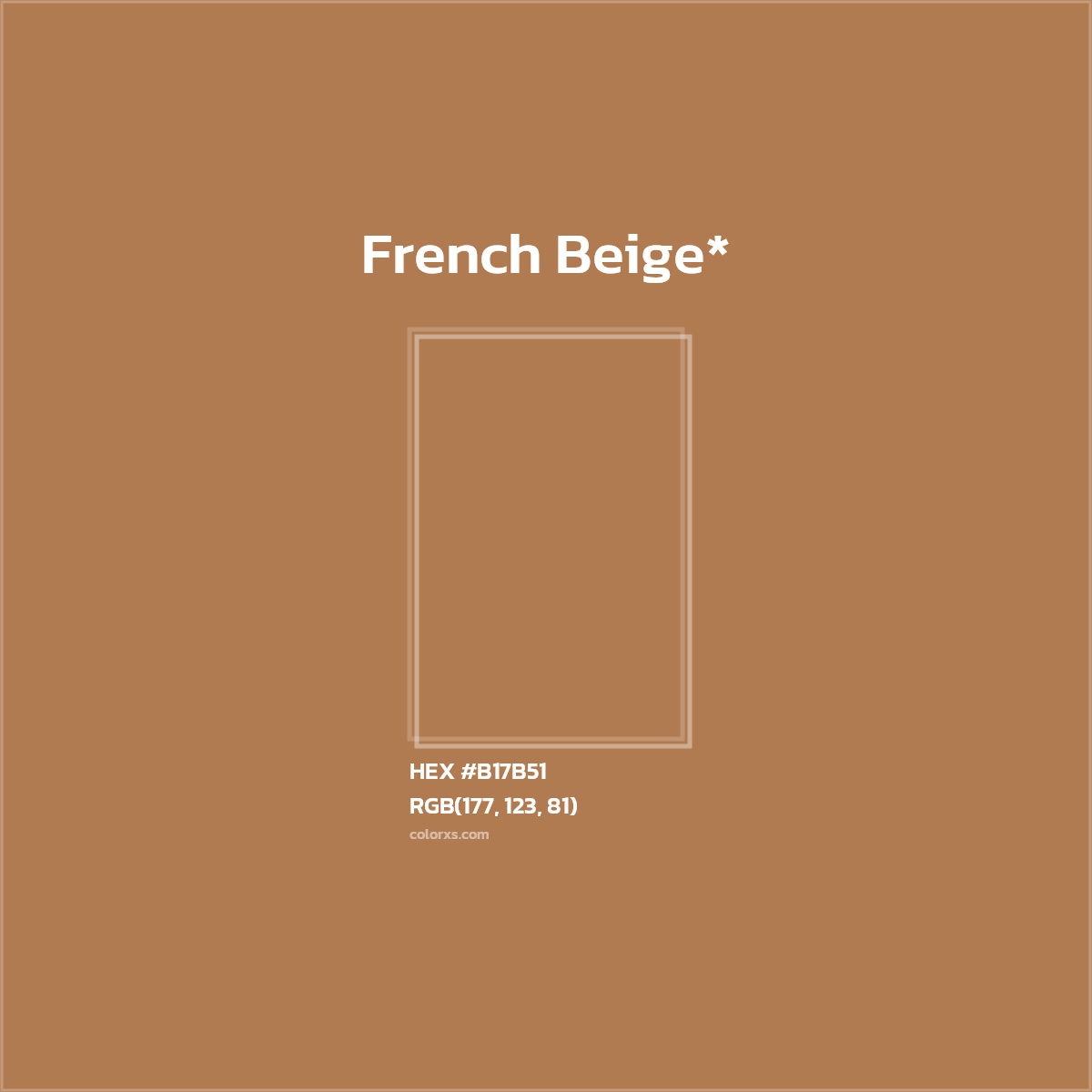 HEX #B17B51 Color Name, Color Code, Palettes, Similar Paints, Images